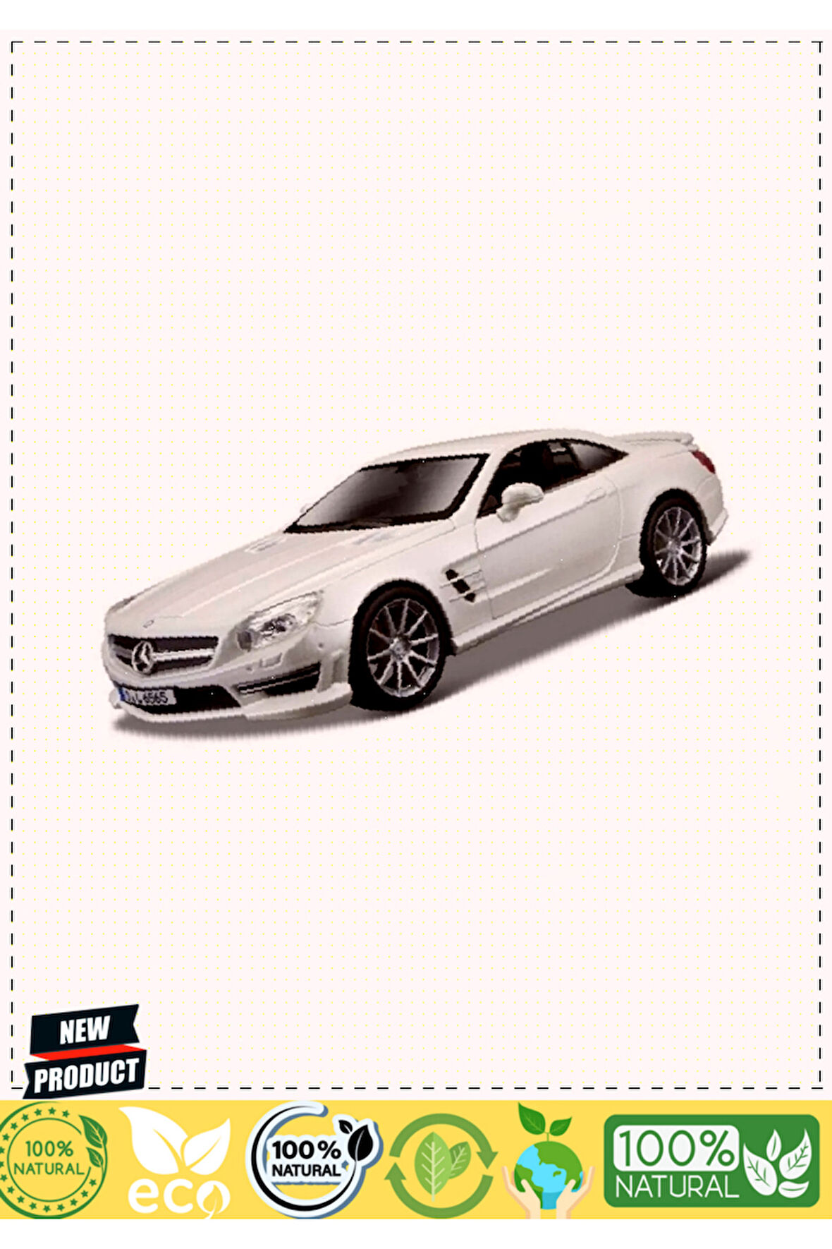 1:24 Bburagoo Mercedes Benz Sl 65 Amg 5 Litre Kız Erkek Çocuk Oyuncakları Eğitici Oyuncaklar