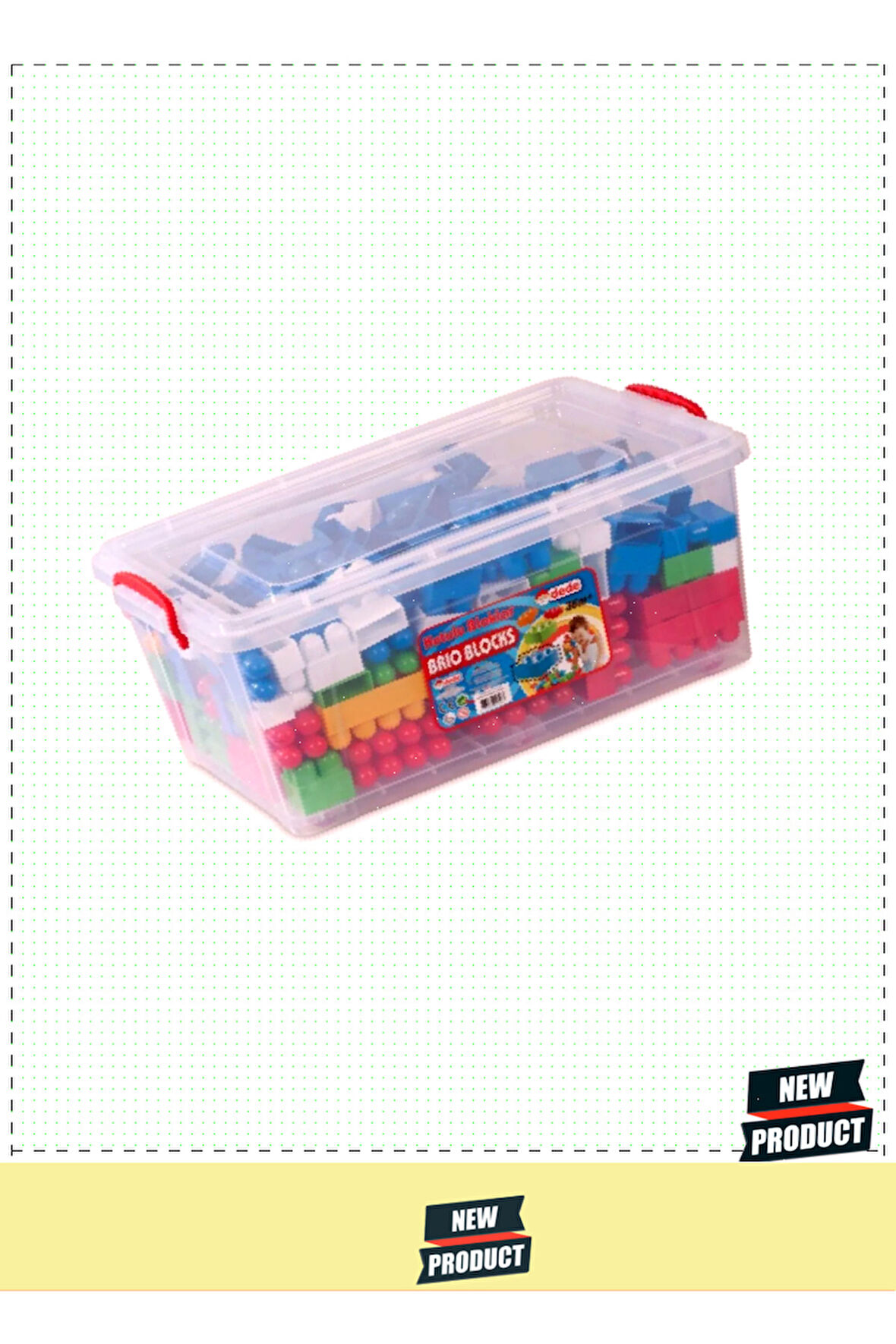 01327 Kutulu Bloklar No:3 / 104 Parça / +3 yaş 1 Gram Kız Erkek Çocuk Oyuncakları Eğitici Oyuncaklar