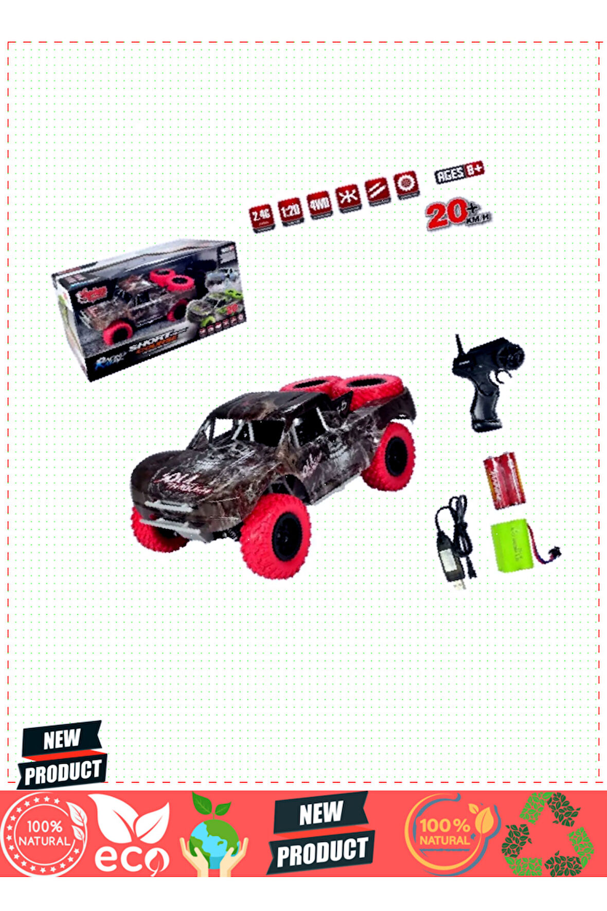 HB-DK2001-02-03 Kumandalı 2.4G Şarjlı 1:20 Drift Araba 1 Gram Kız Erkek Çocuk Oyuncakları Eğitici Oy