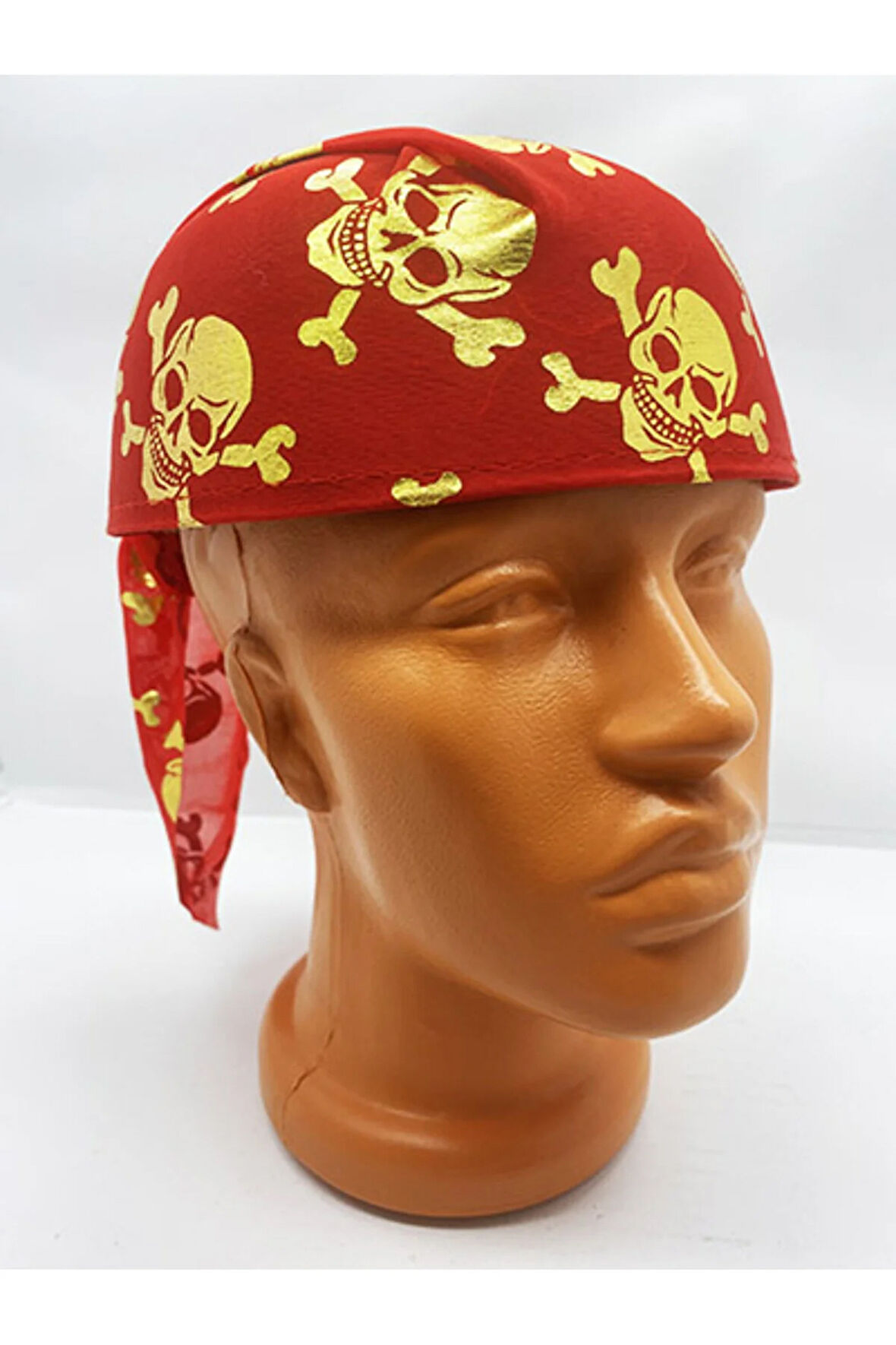 Renk Kuru Kafa Tas Korsan Şapkası