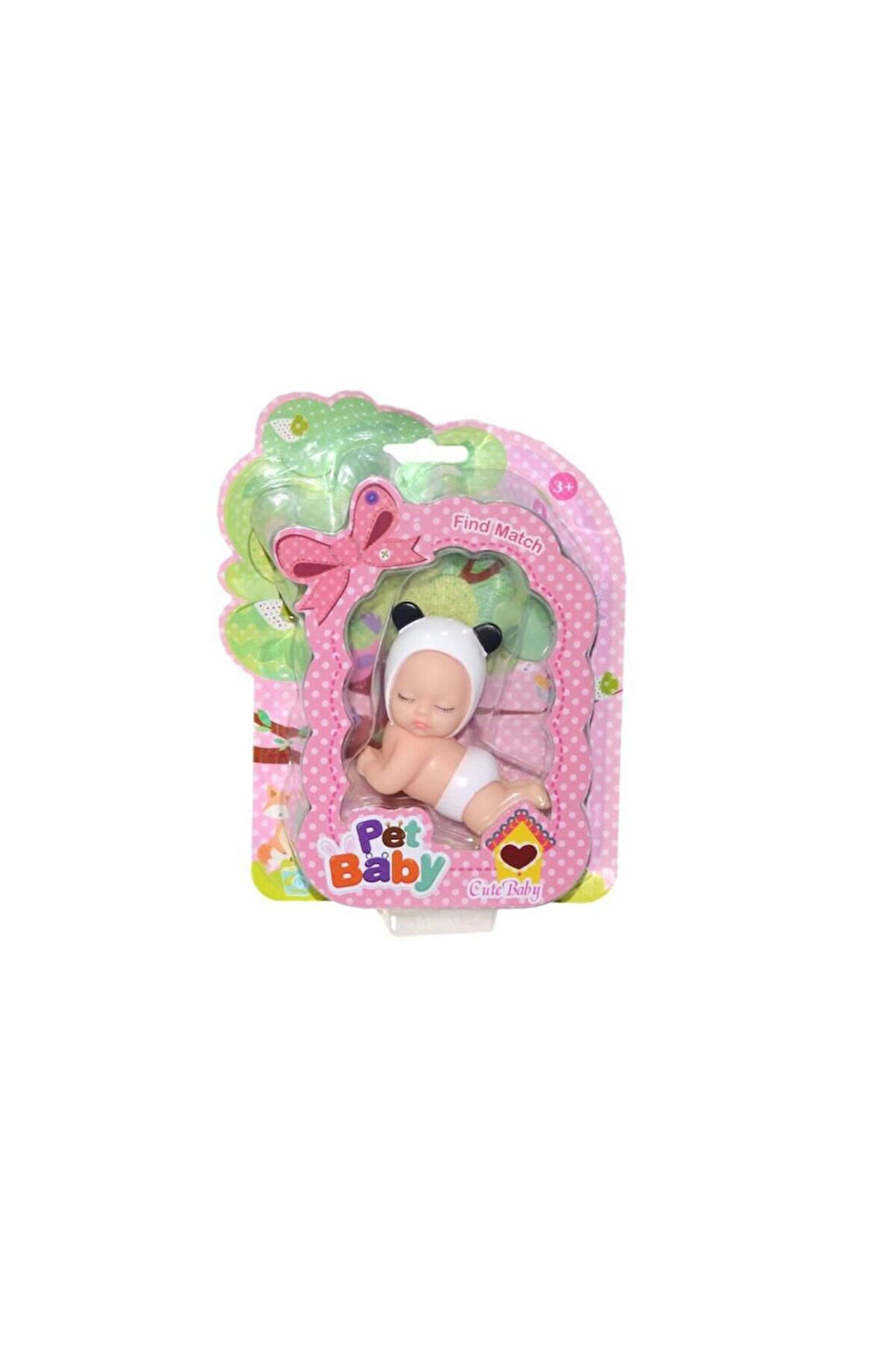 21113CD 4CD 5CD YB226643 Birlik, Şirin Uyuyan Bebekler-Pet Baby / +3 yaş 1 Gram Kız Erkek Çocuk Oyun