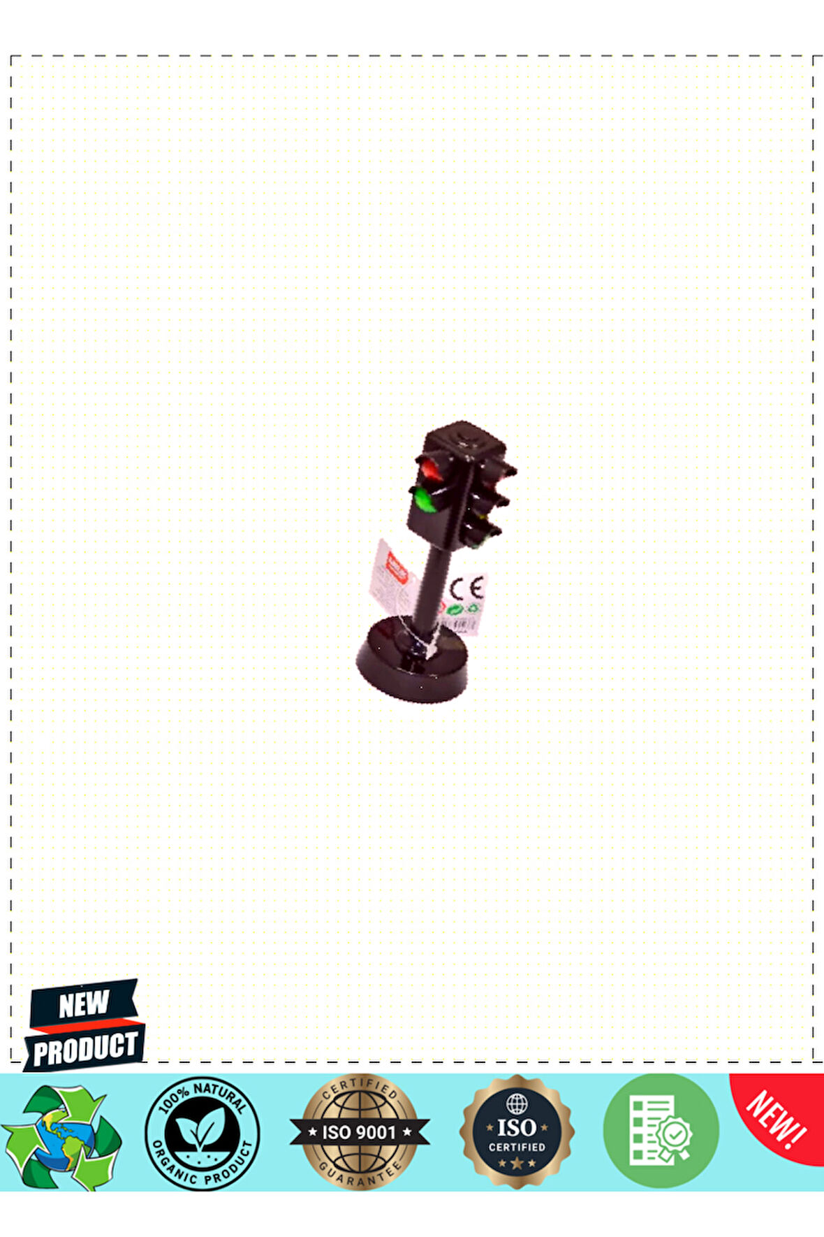 5588-21 Displayde Işıklı Müzikli Trafik Işıkları-Birlik Toys 1 Gram Kız Erkek Çocuk Oyuncakları Eğit