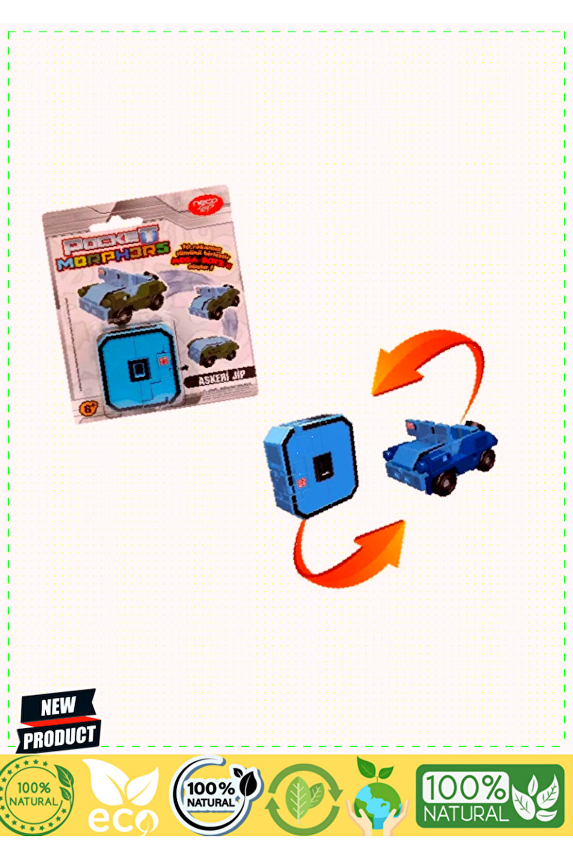 PM/6888 Pocket Morphers Dönüşebilen Numaralar / Tekli satılır 1 Gram Kız Erkek Çocuk Oyuncakları Eği