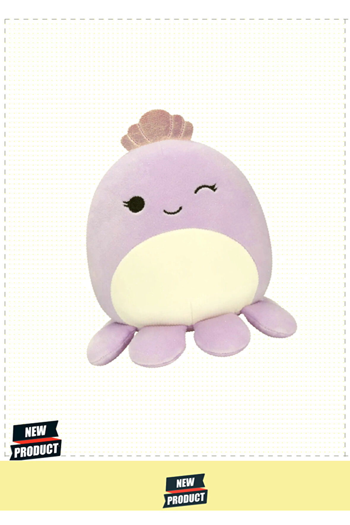 Squishmallowwww Ahtapot Violet 20cm 5 Litre Kız Erkek Çocuk Oyuncakları Eğitici Oyuncaklar
