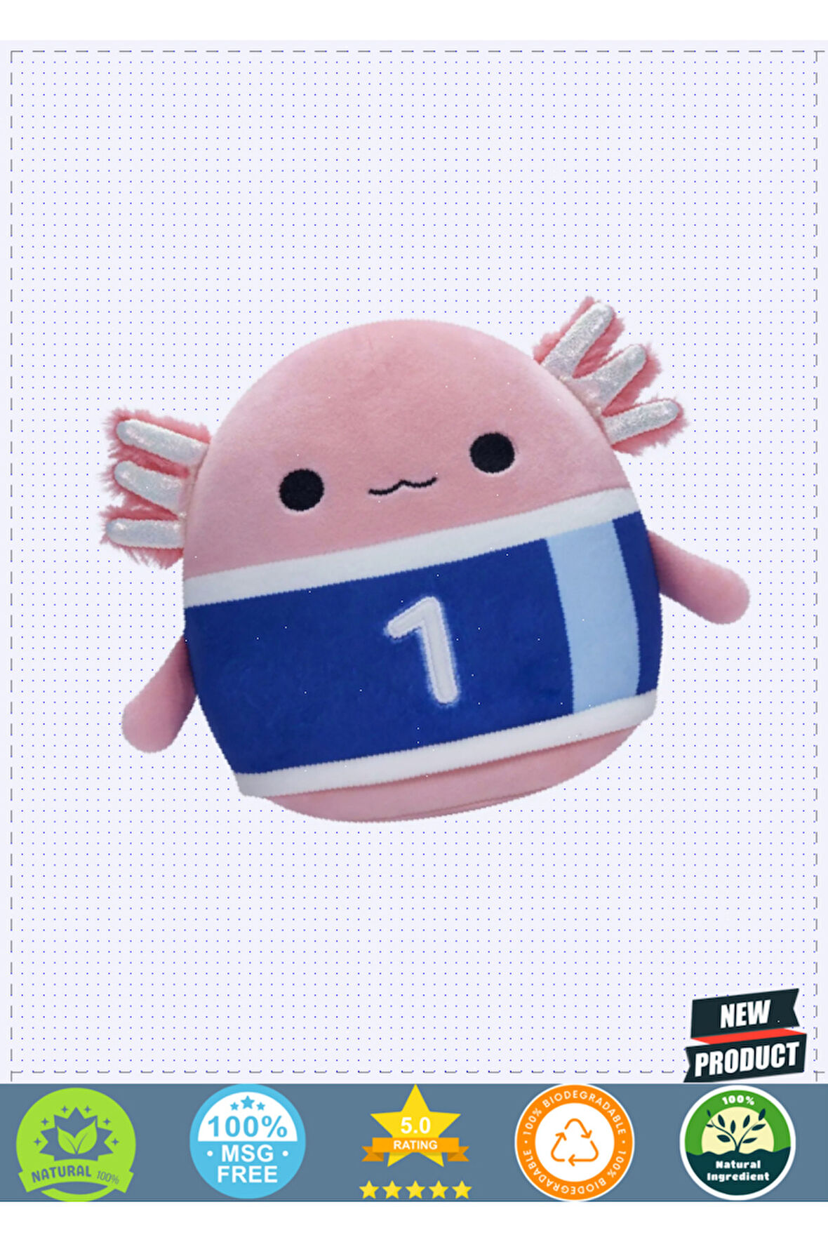 Squishmallowwww Semender Archie 20cm 5 Litre Kız Erkek Çocuk Oyuncakları Eğitici Oyuncaklar