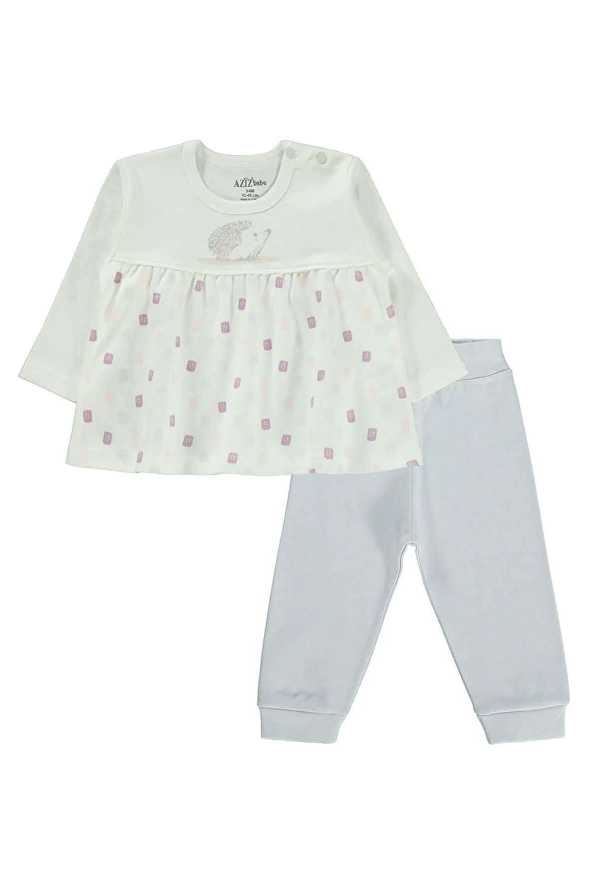 Bebek Takım 3-24 Ay Ekru