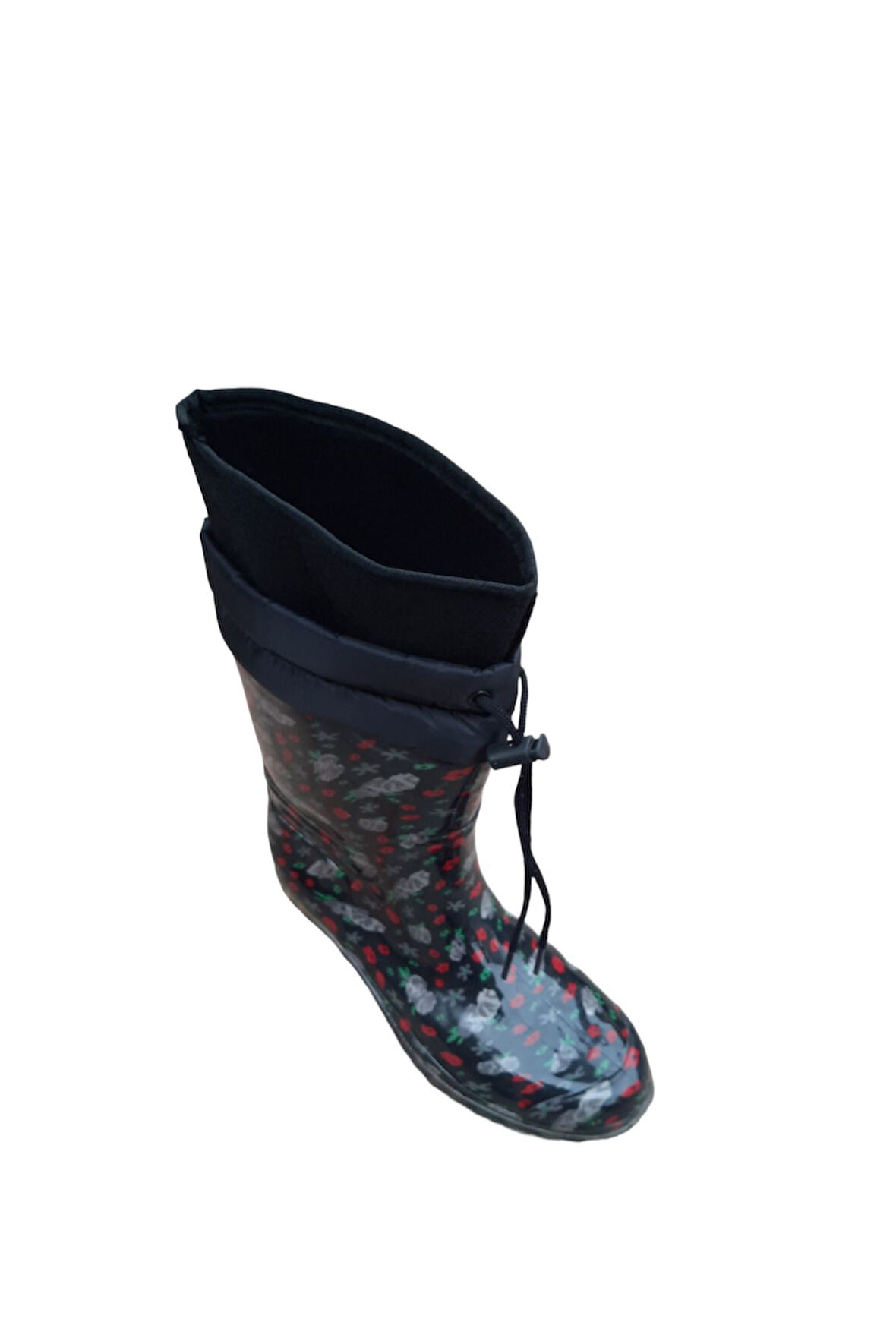 Çorapli desenli cizme