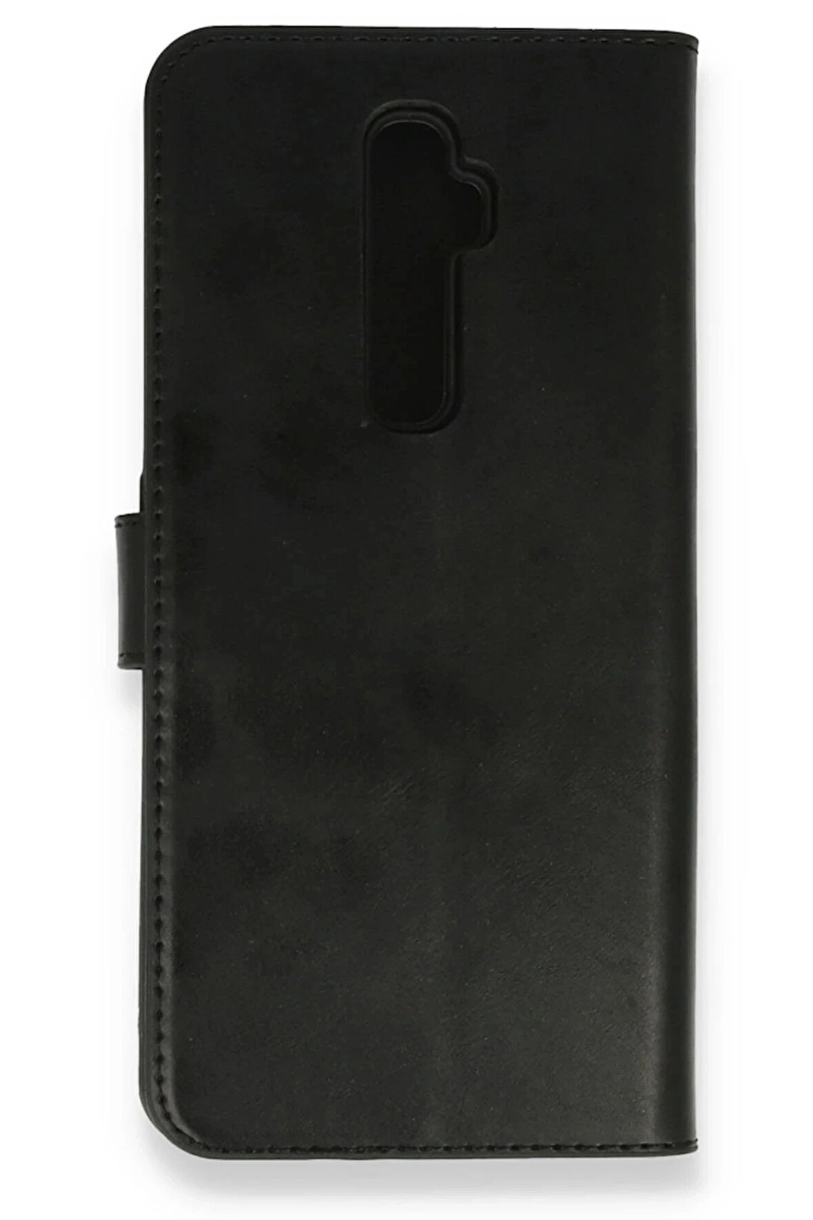 Oppo Reno 2Z Kılıf Trend S Plus Kapaklı Kılıf - Siyah