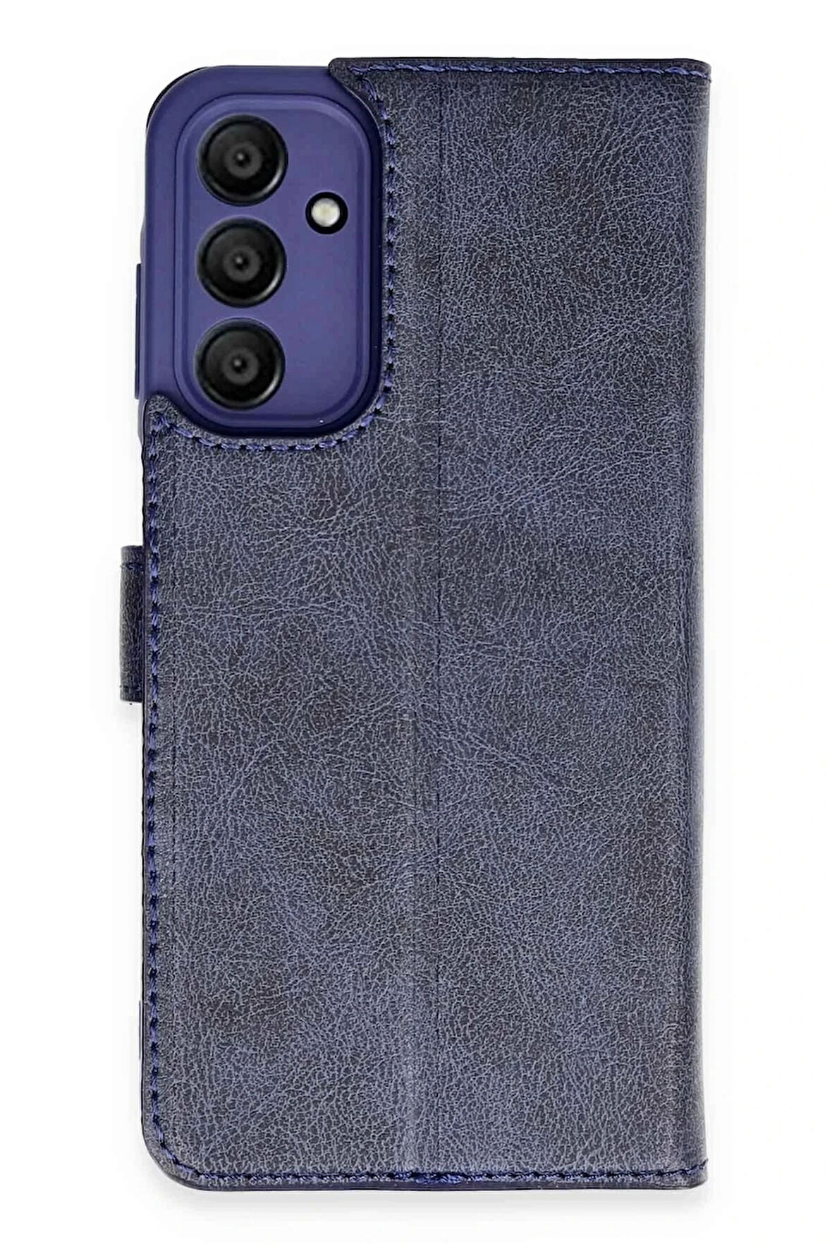 Samsung Galaxy A15 4G Kılıf Trend S Plus Kapaklı Kılıf - Lacivert