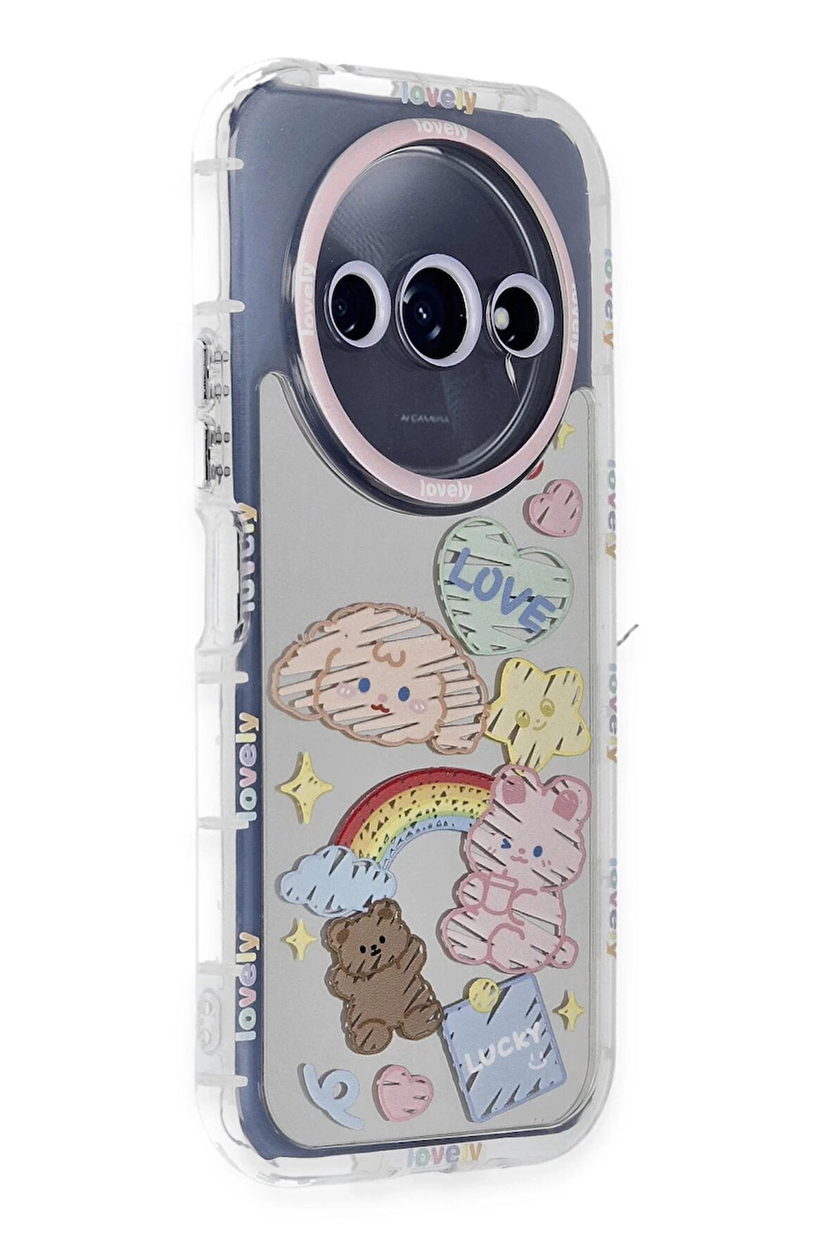 Xiaomi Redmi A3 4G Kılıf Reflexion Desenli Kapak - Desen 4