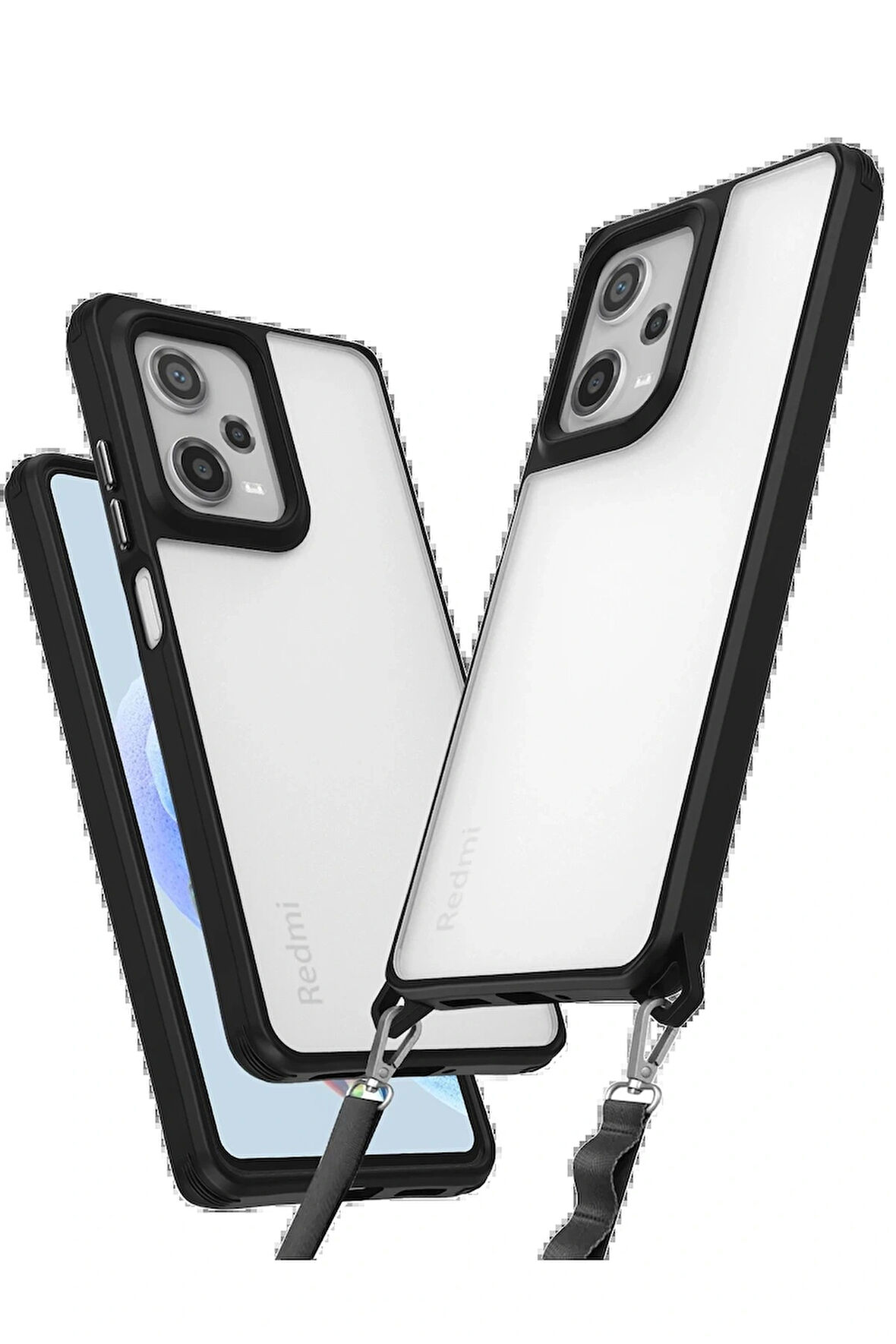 Xiaomi Redmi Note 12 Pro 5G Kılıf Penta Silikon Kılıf - Siyah
