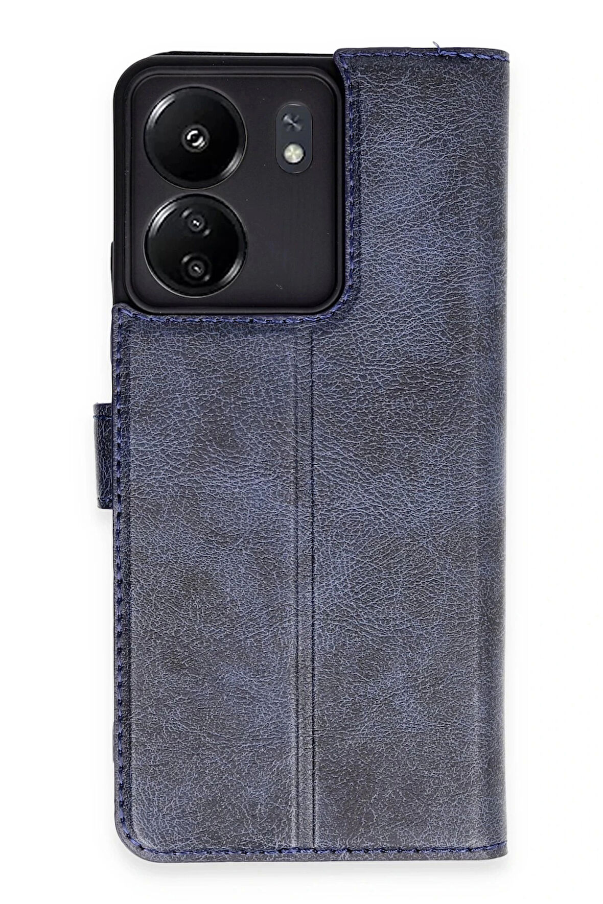 Xiaomi Redmi 13C Kılıf Trend S Plus Kapaklı Kılıf - Lacivert