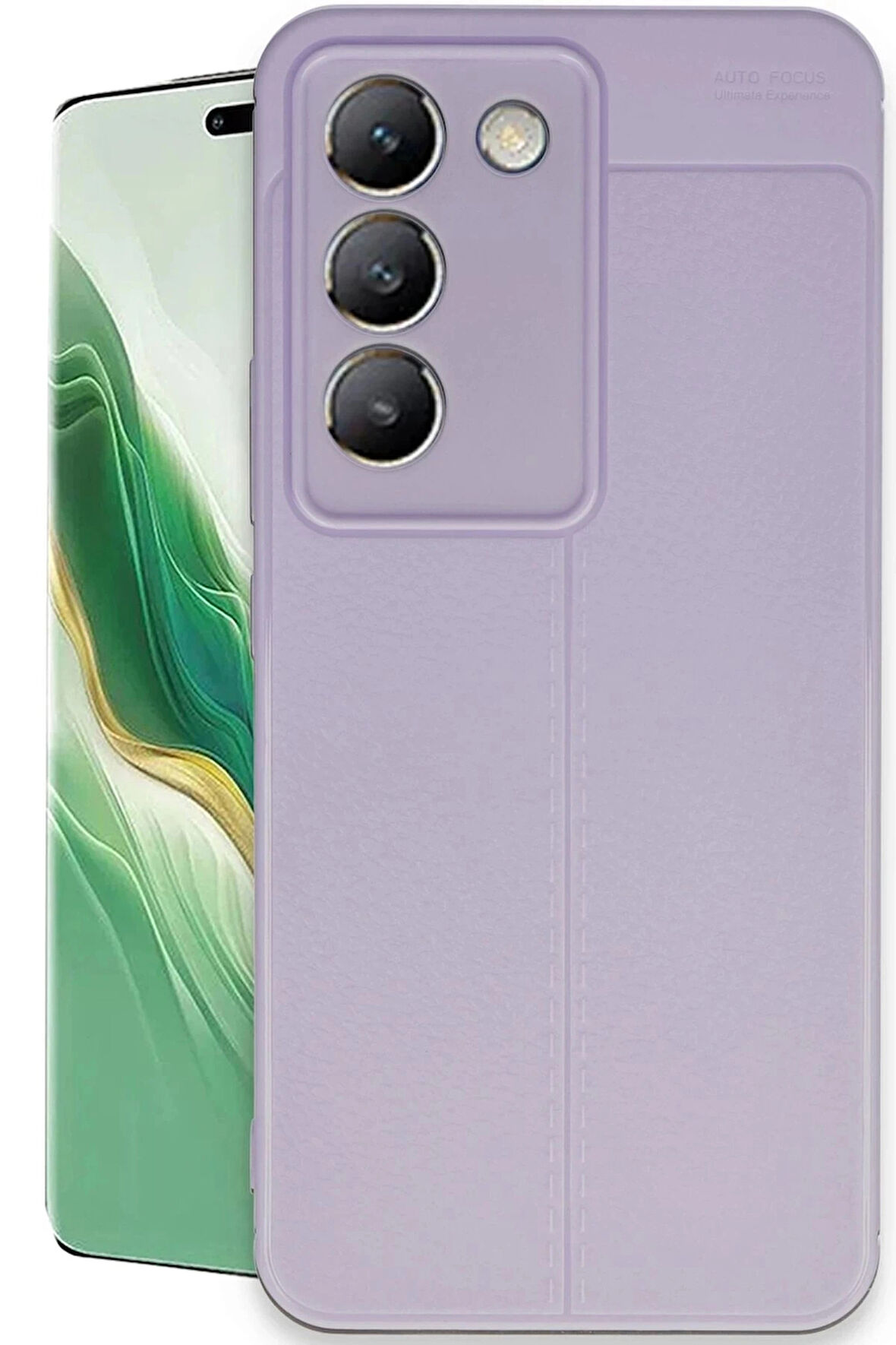 Vivo V30 Lite 4G Kılıf Auto Focus Kapak - Lila