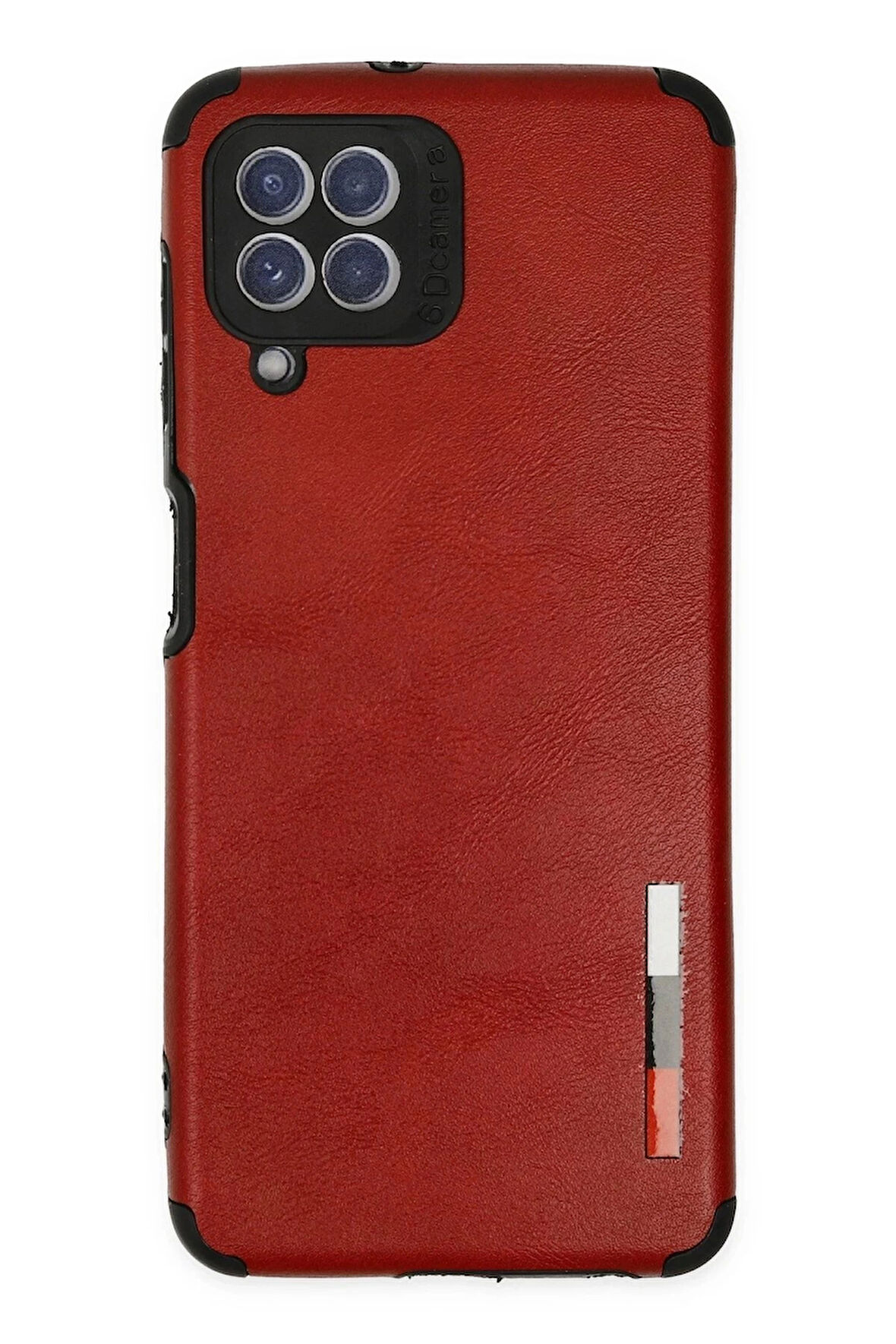 Samsung Galaxy A22 Kılıf Loop Deri Silikon - Kırmızı