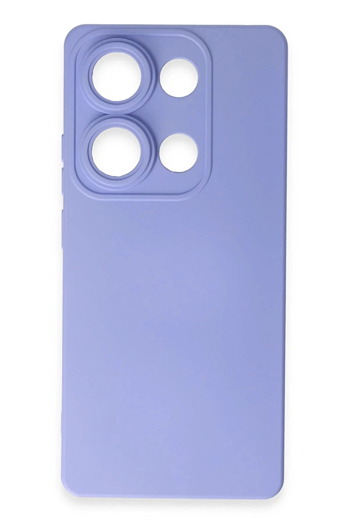 Xiaomi Redmi Note 13 Pro 4G Kılıf Nano içi Kadife Silikon - Lila