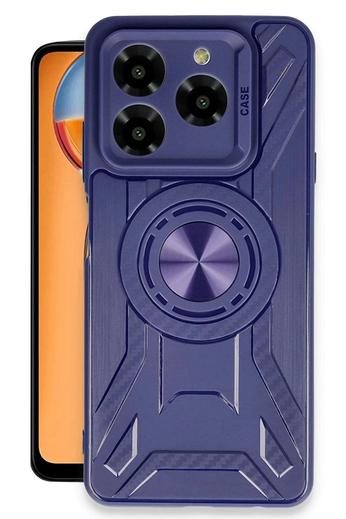 General Mobile Era 50 Kılıf Lincoln Silikon - Lacivert