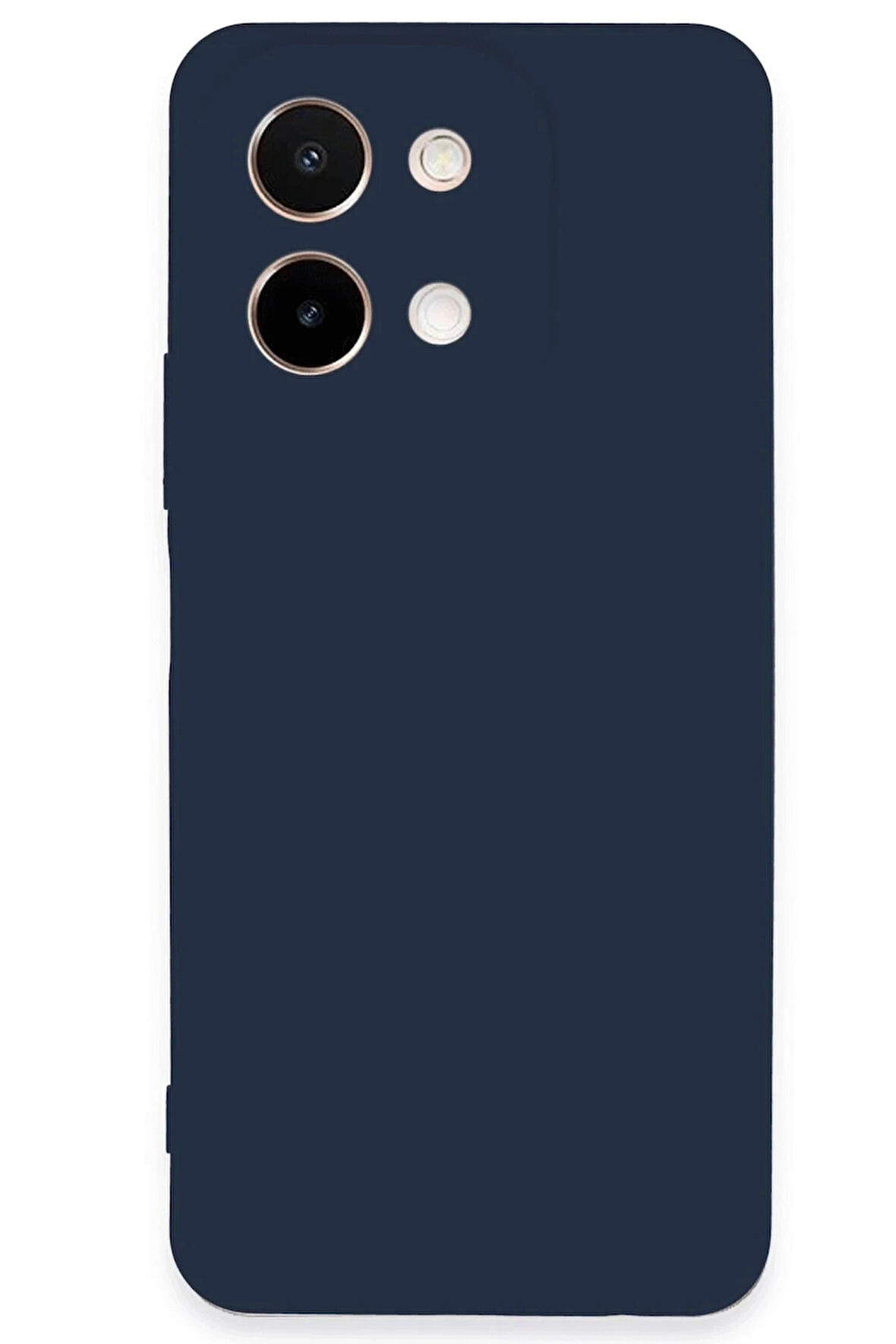 Vivo Y28 Kılıf First Silikon - Lacivert