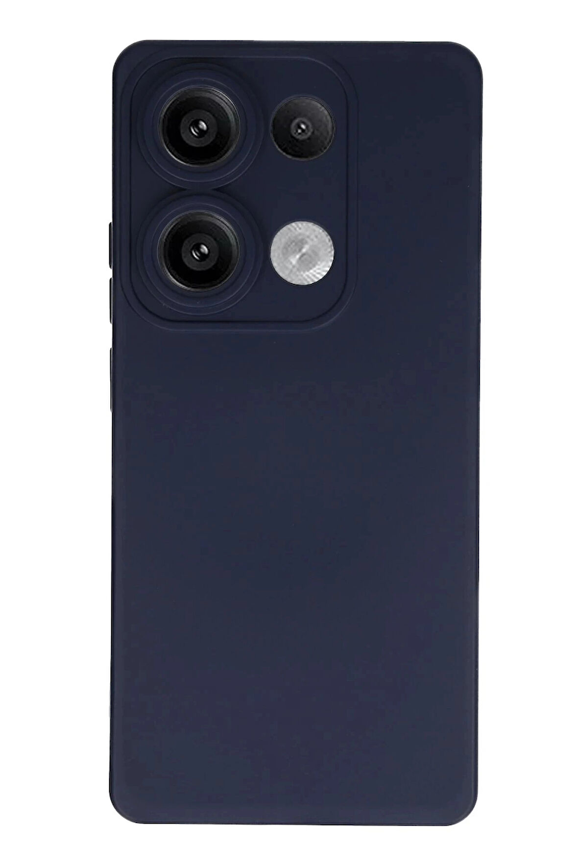 Xiaomi Redmi Note 13 Pro 4G Kılıf Nano içi Kadife Silikon - Lacivert