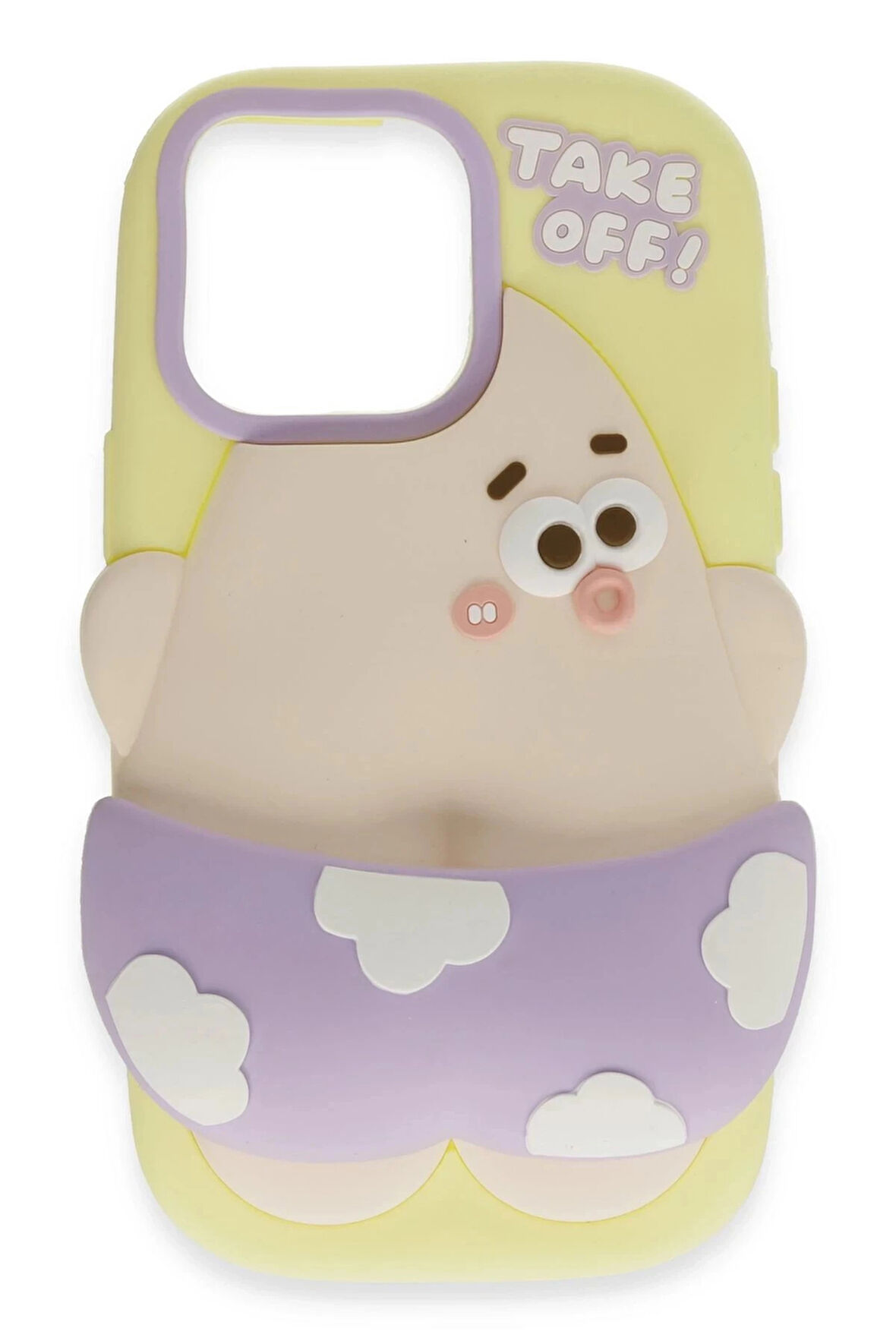 iPhone 15 Kılıf Poky Karakter Silikon Kapak - Desen 5