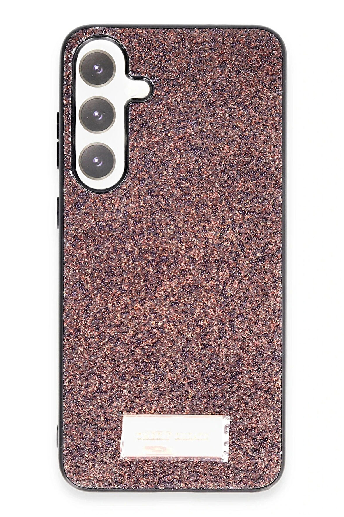 Onegif Samsung Galaxy S24 Bright Simli Kapak - Derin Mor