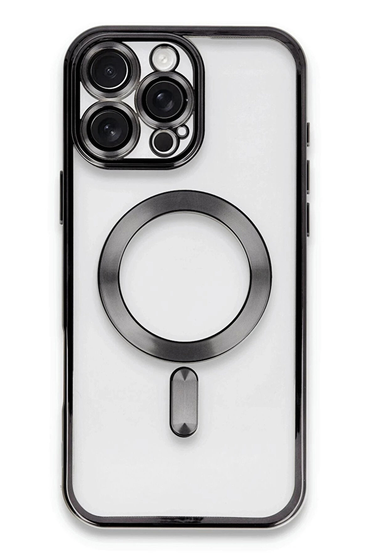 iPhone 16 Pro Kılıf Kross Magneticsafe Kapak - Siyah