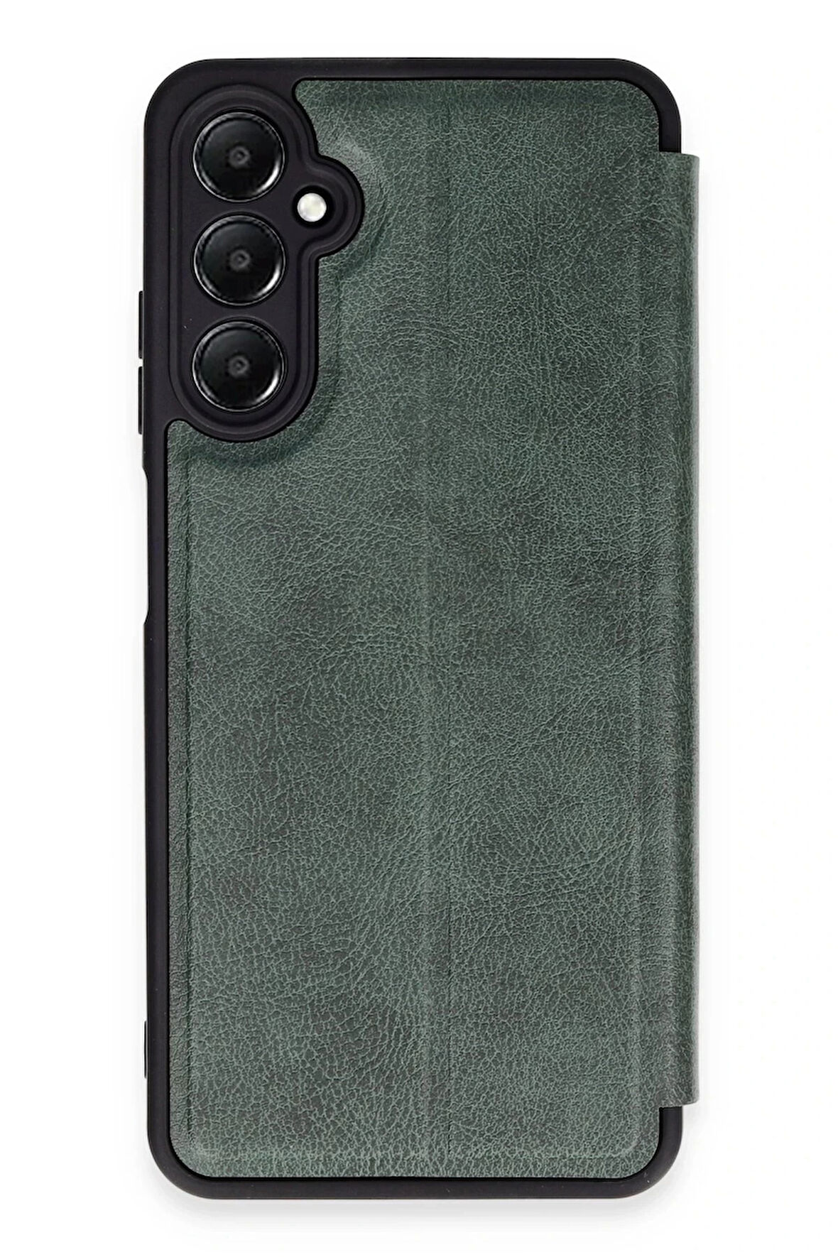 Samsung Galaxy A55 5G Kılıf Flip Cover - Koyu Yeşil