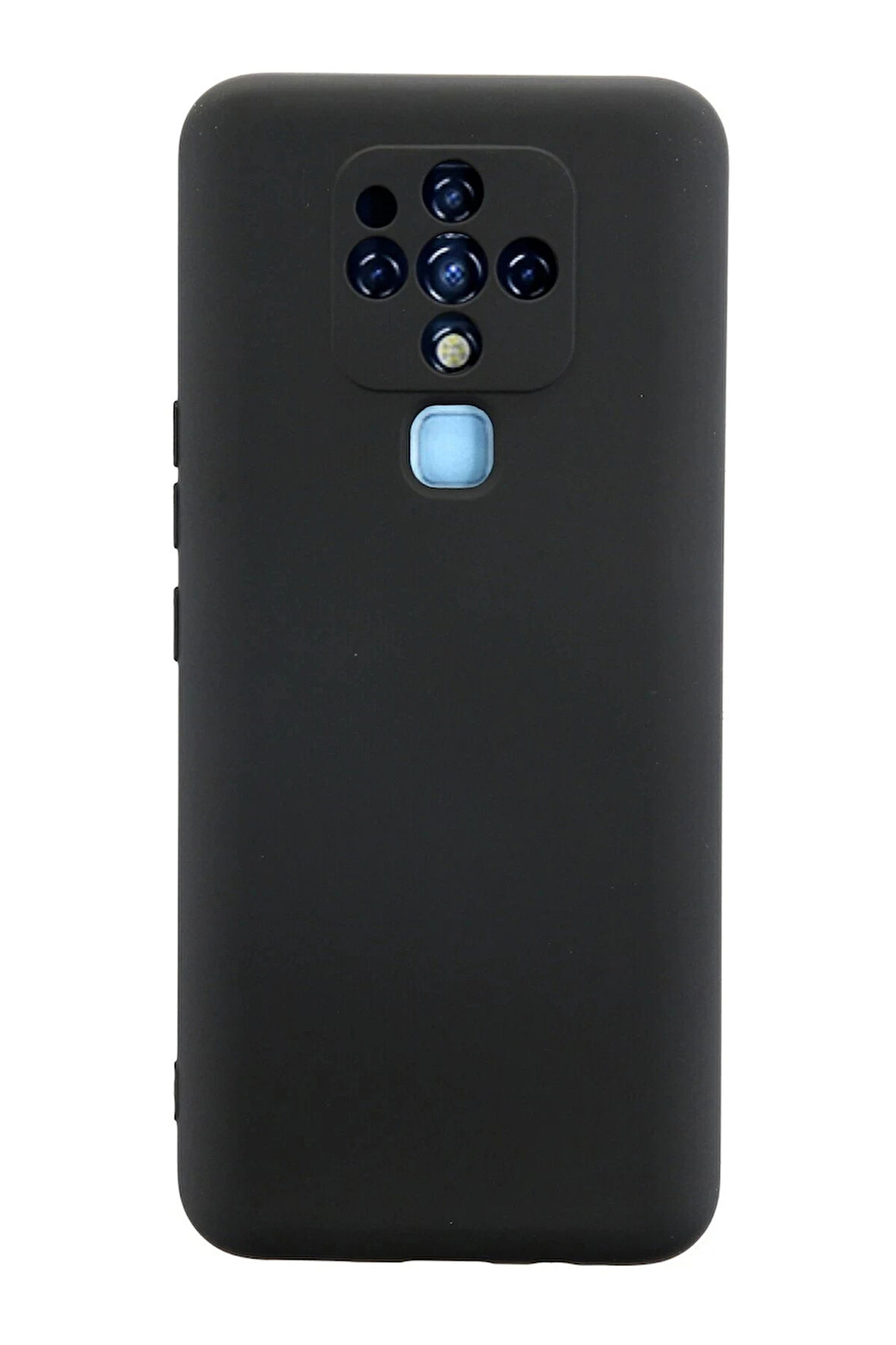 Tecno Camon 16 Kılıf Nano içi Kadife Silikon - Siyah