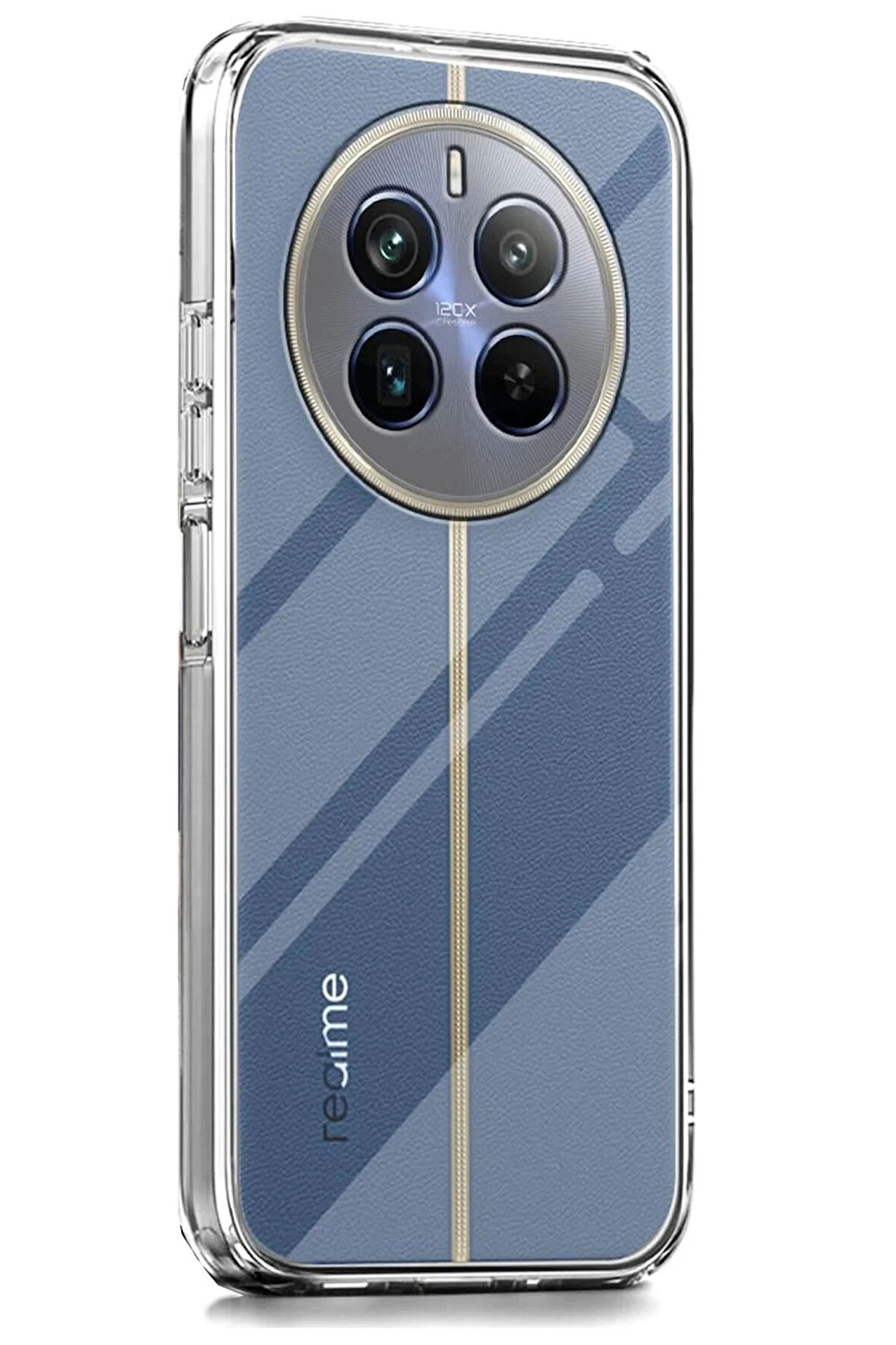 Realme 12 Pro Plus Kılıf Lüx Şeffaf Silikon