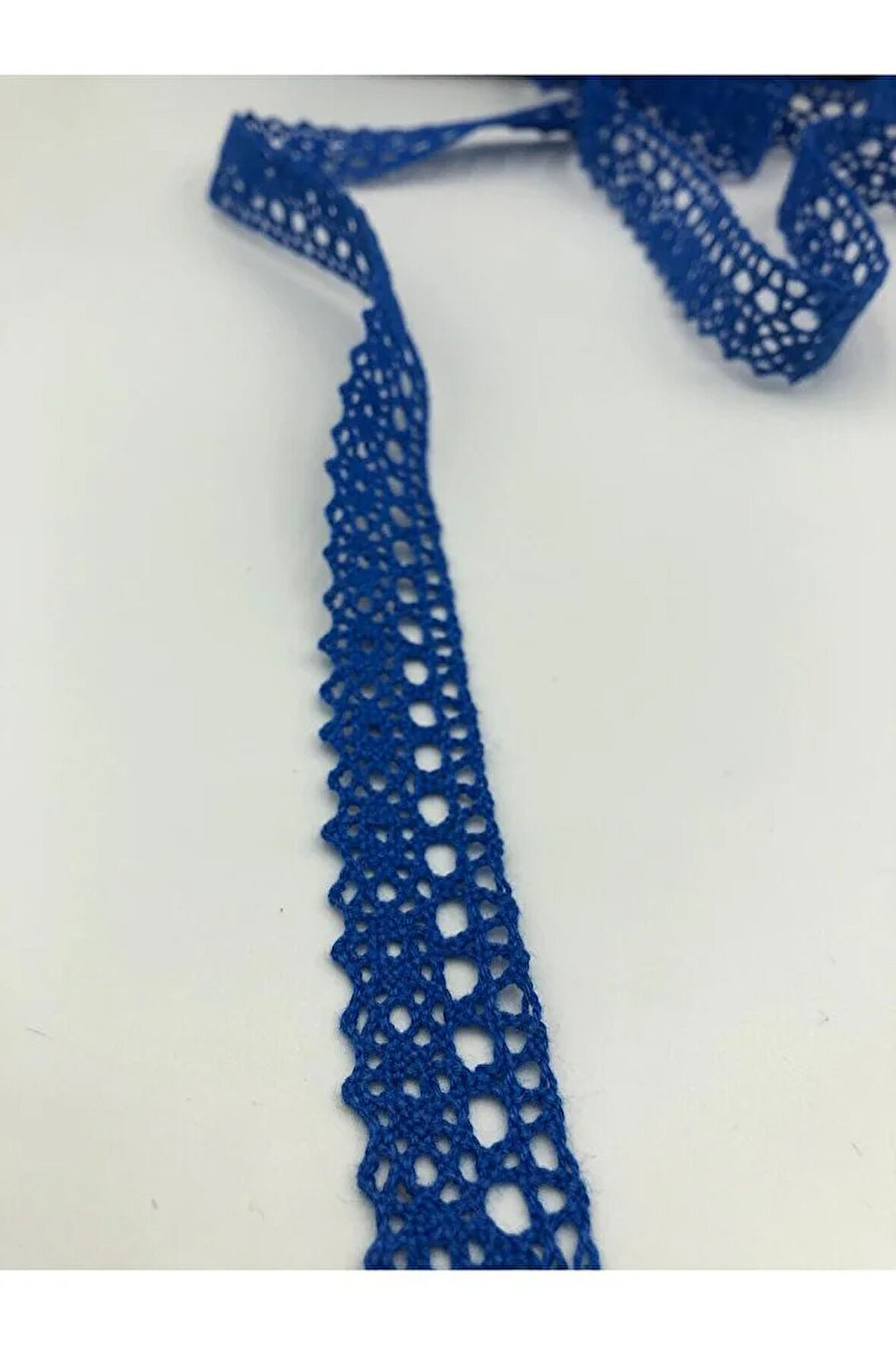 5 Metre Pamuk Dantel Şerit 1.7 Cm Kopanaki Güpür