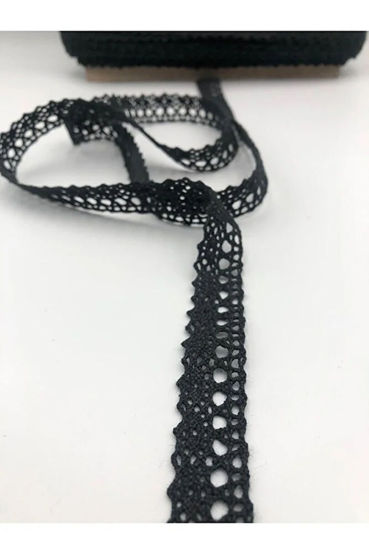 5 Metre Pamuk Dantel Şerit 1.7 Cm Kopanaki Güpür