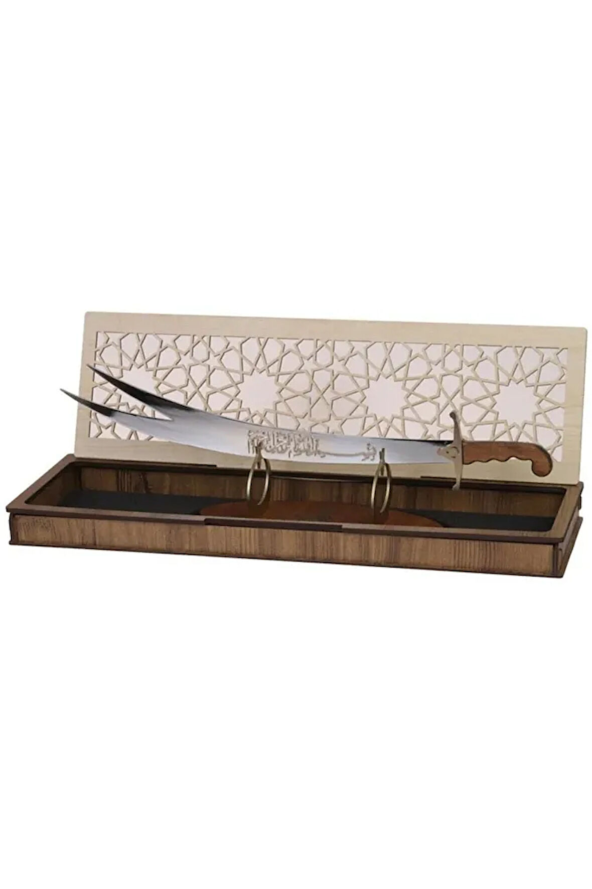 Kılıç, Dekoratif Amaçlıdır, Çelik, Zülfikar Model - 57 cm.
