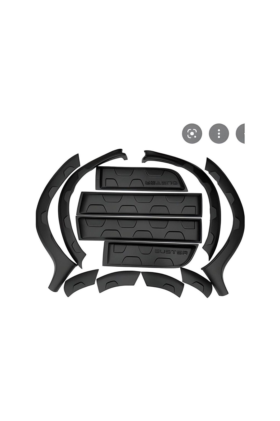 2018 Dacia Duster Düz Dodik Seti 12+2