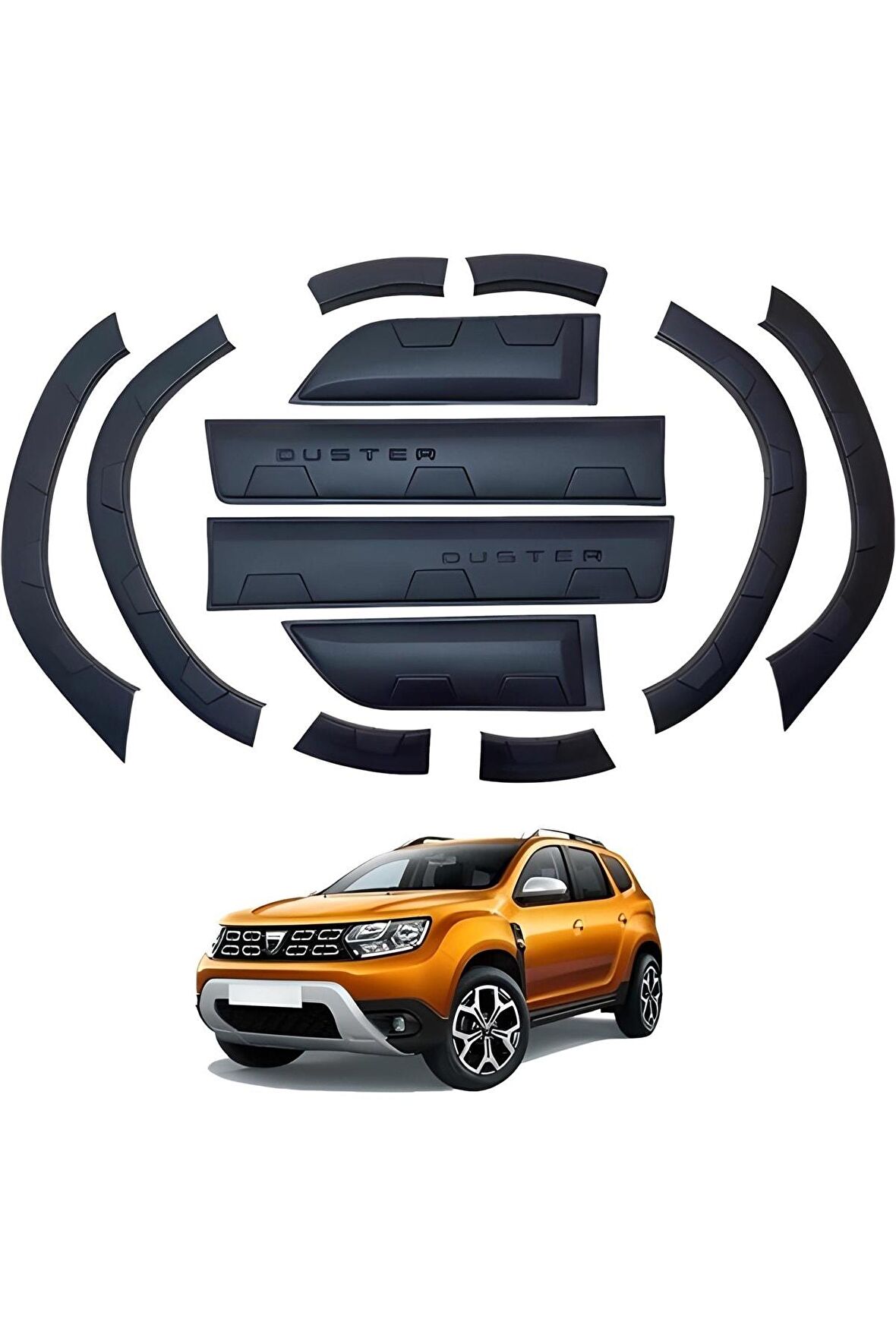 2018 Dacia Duster Damalı Dodik Seti 12+2