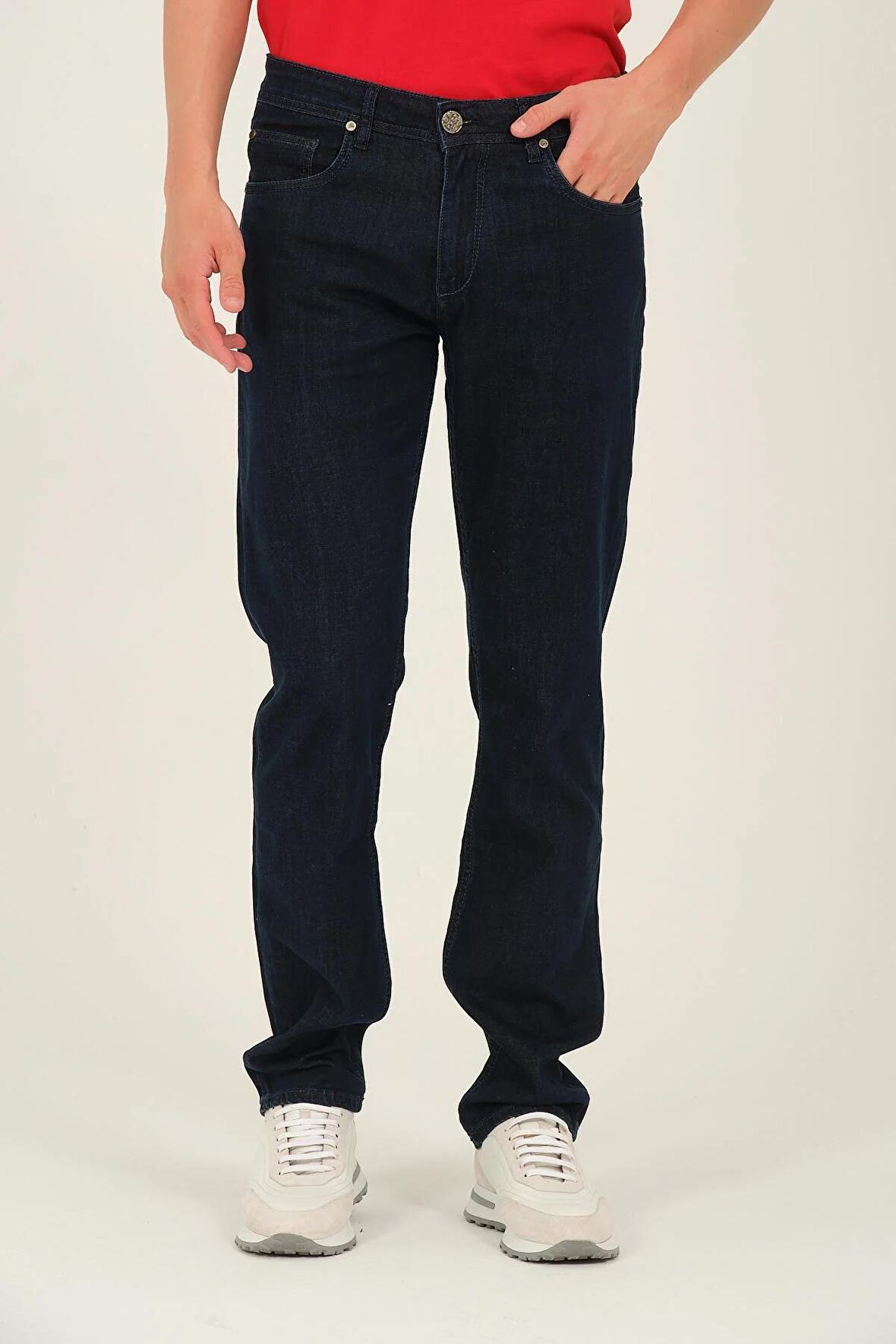 Erkek Lacivert (Navy) Kot Pantolon