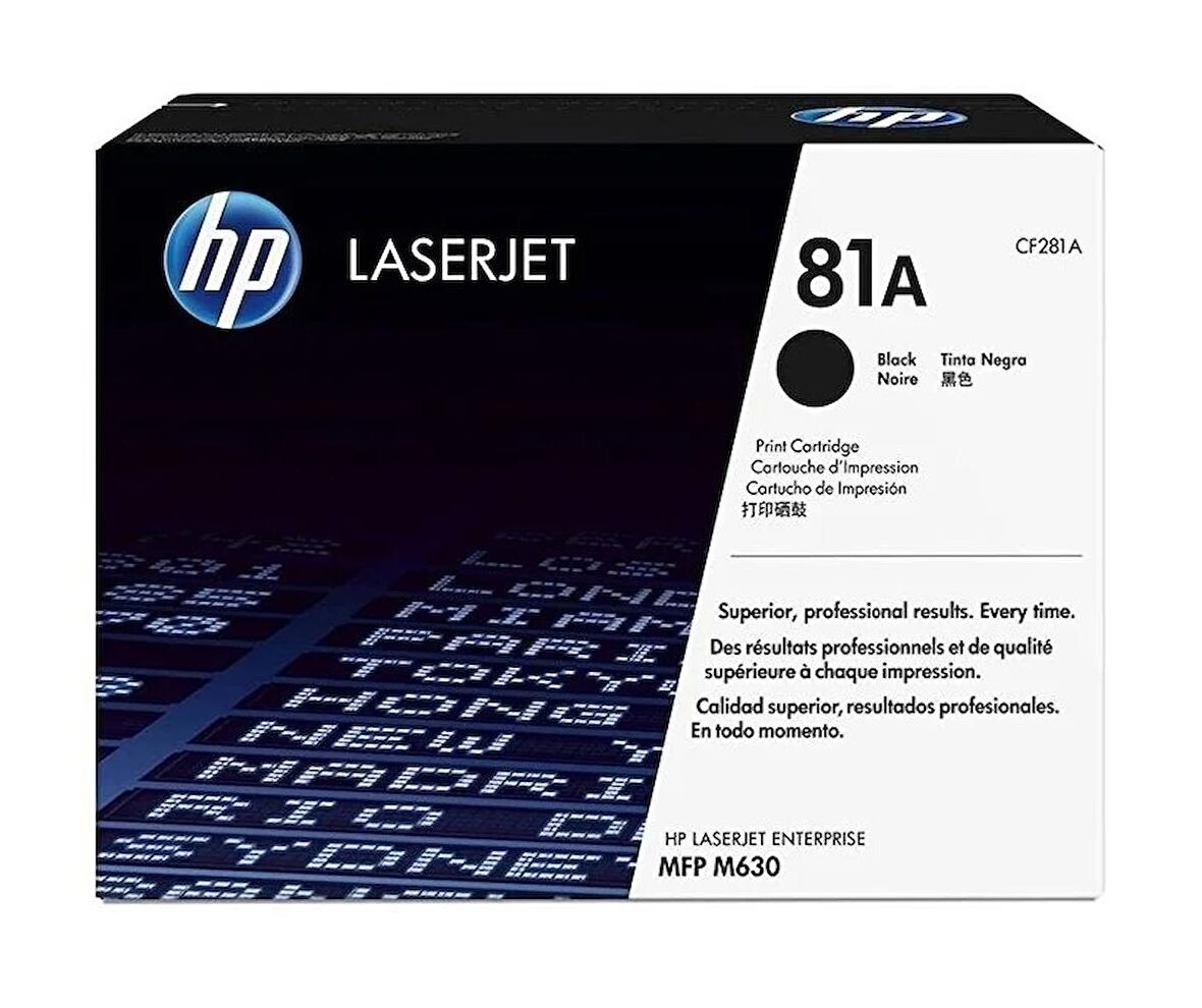 Hp (81A) CF281A Orjinal Toner P7Z47a