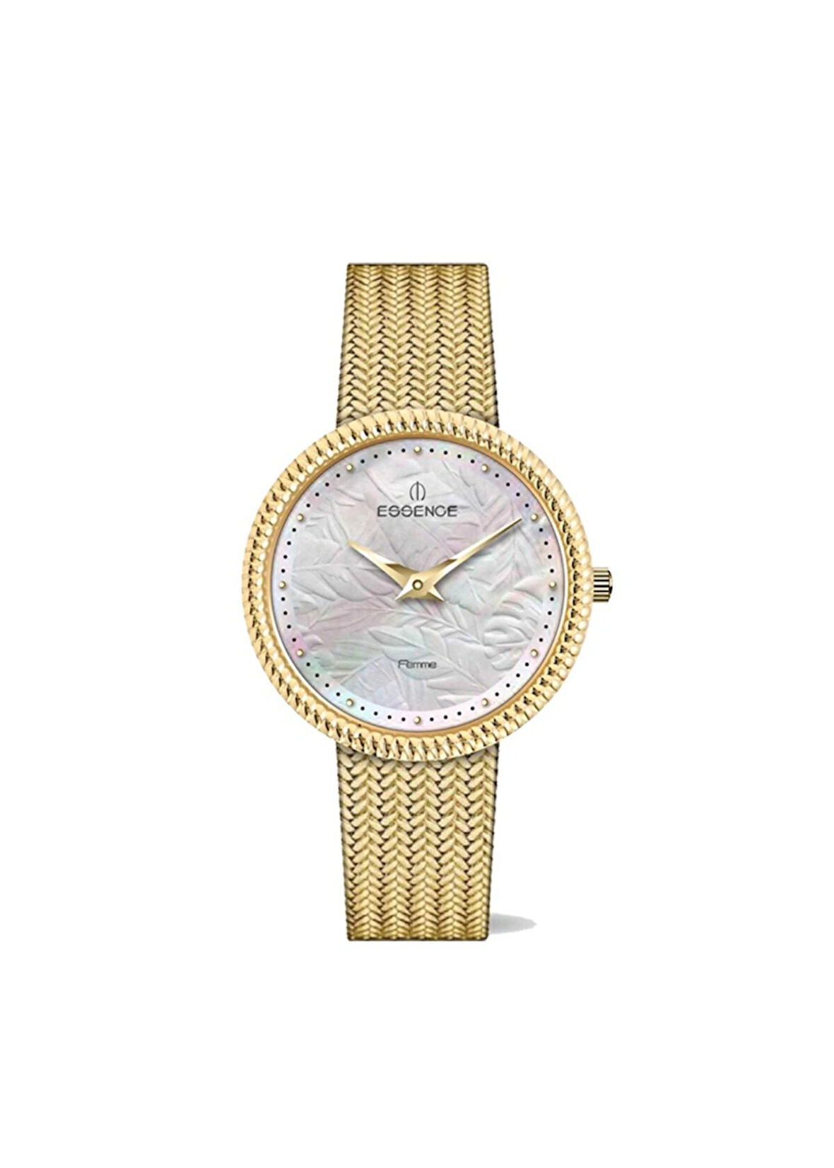 Essence D1230.120 Kadın Kol Saati Sarı