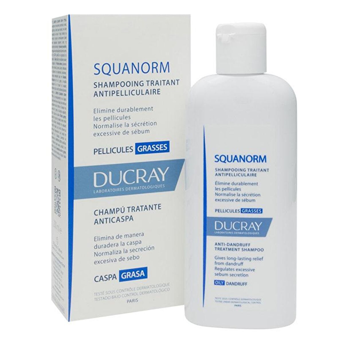Ducray Squanorm Kepekli Saçlar İçin Kepek Önleyici Şampuan 200 ml