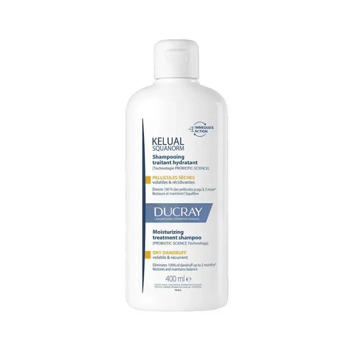 Ducray Kelual Squanorm Kuru Saçlar için Kepek Karşıtı Şampuan 400 ml