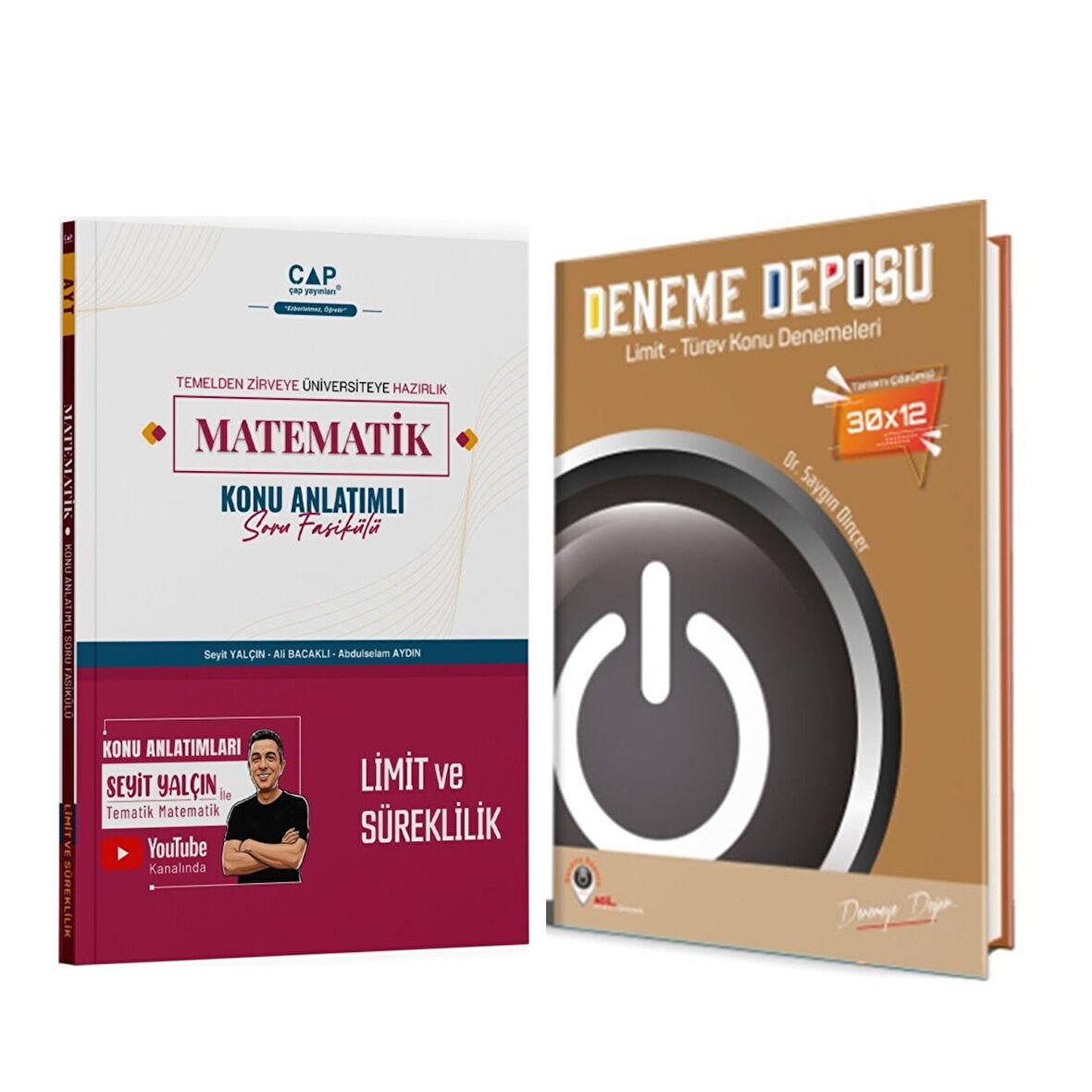 Çap Limit Süreklilik Konu Anlatımlı Soru Bankası ve Deneme Deposu Deneme Seti 2 Kitap