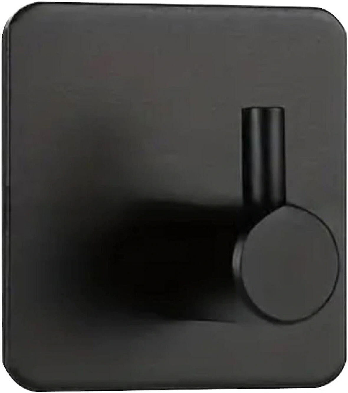 Microcase Yapışkanlı Metal Banyo Mutfak Eşya Havlu Vb. Ürün Askılığı - Siyah AL4619  1 Adet