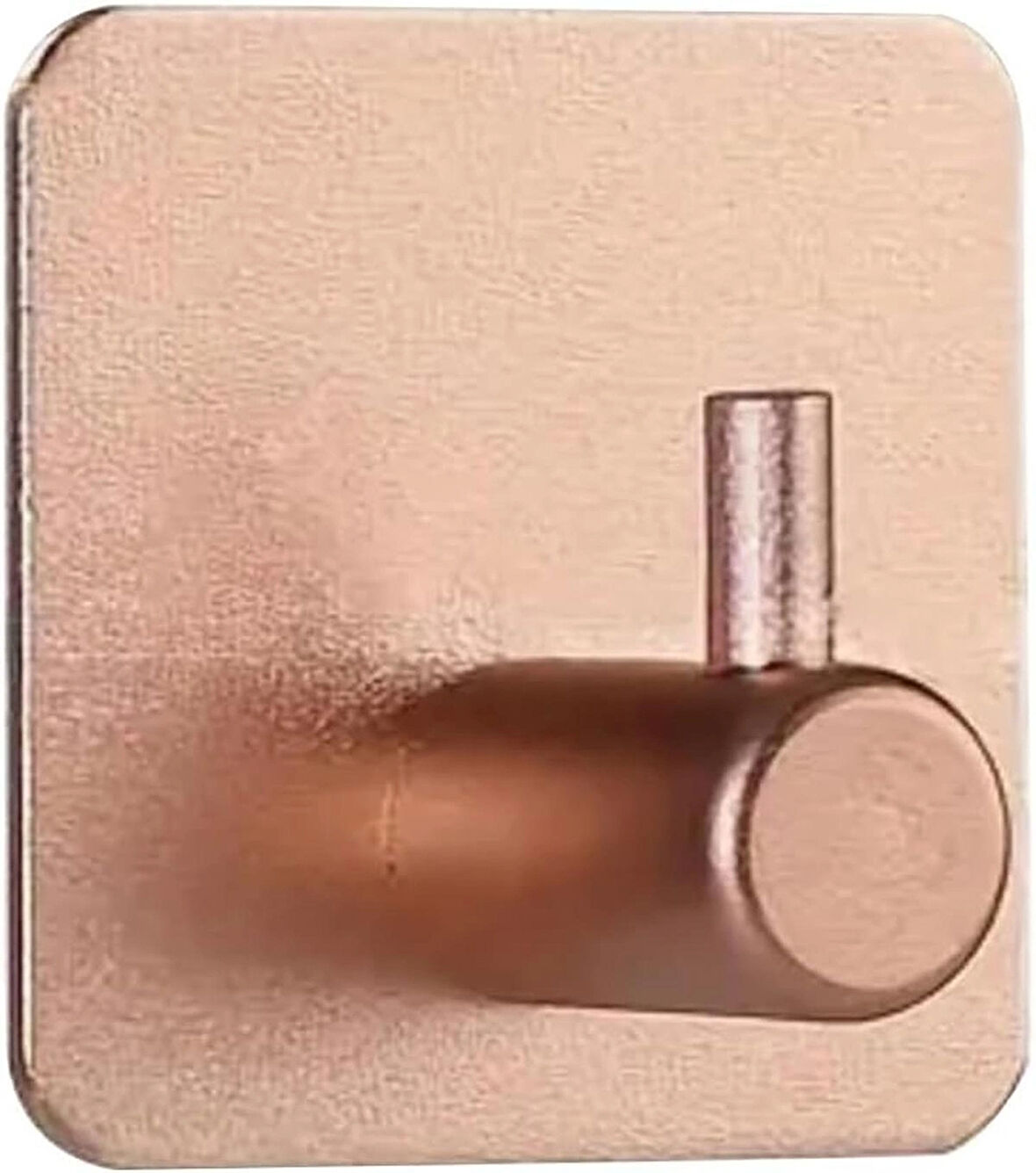 Microcase Yapışkanlı Metal Banyo Mutfak Eşya Havlu Vb. Ürün Askılığı - PEMBE AL4619  1 Adet