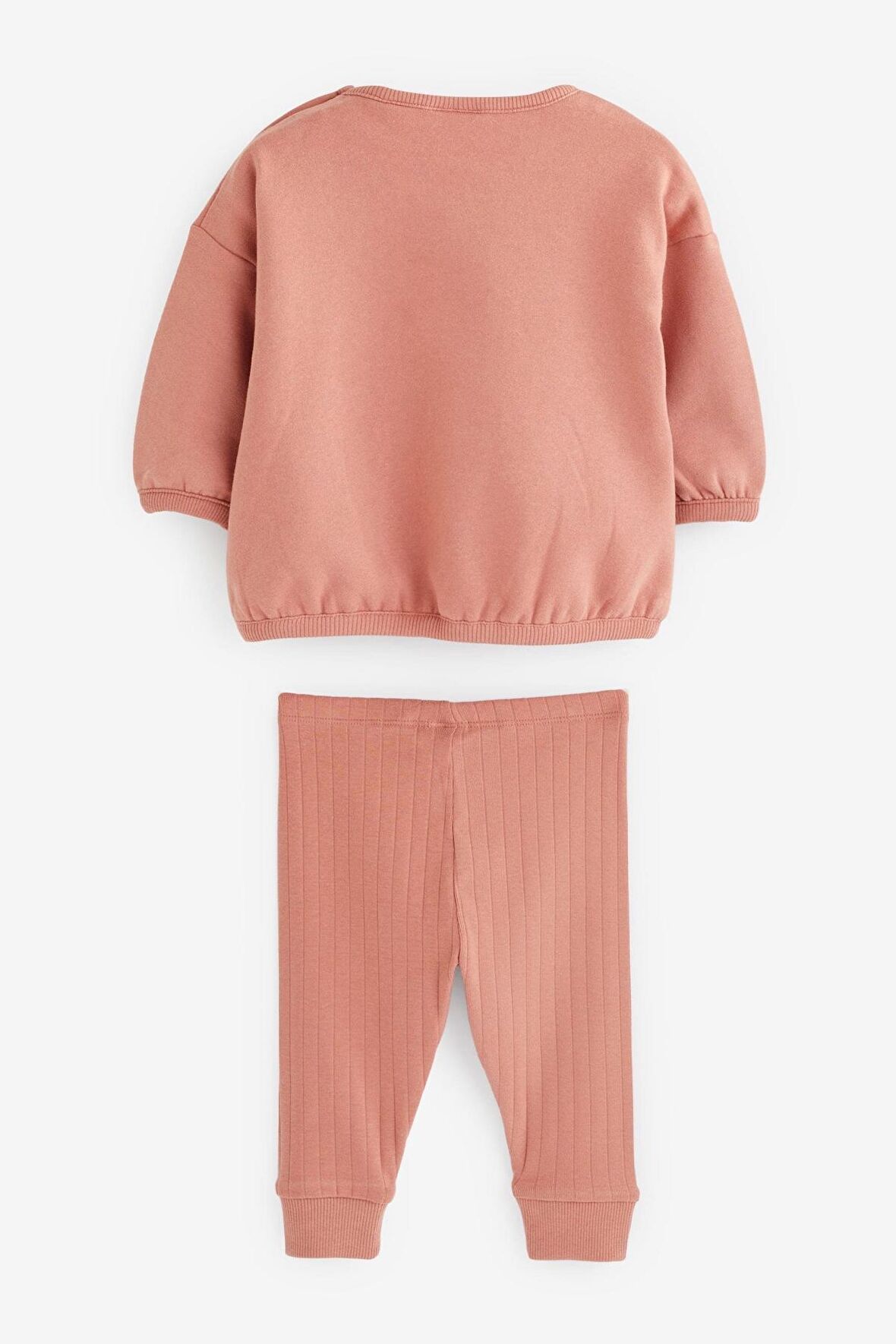 % 100 Pamuklu Orange Sweatshirt Atl Üst Takım