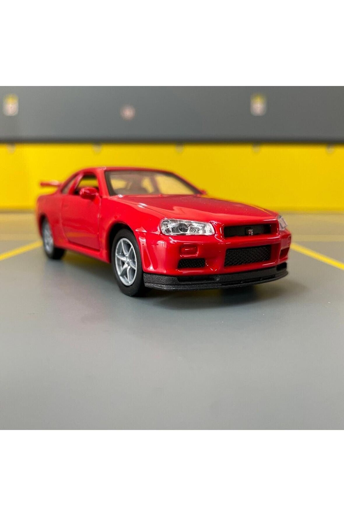 Nissan Skyline Gt-r R34 1/36 Ölçek Diecast Metal Model Araba Oyunca Araba