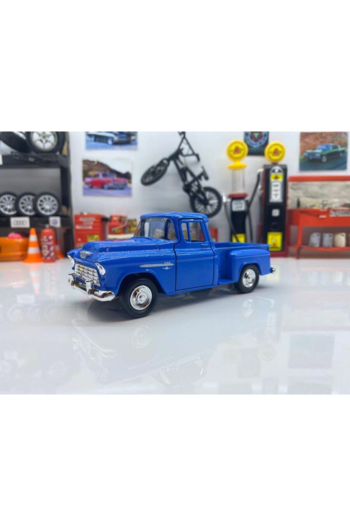 1:36 Ölçek 1955 Chevrolet Pıckup Model Araba