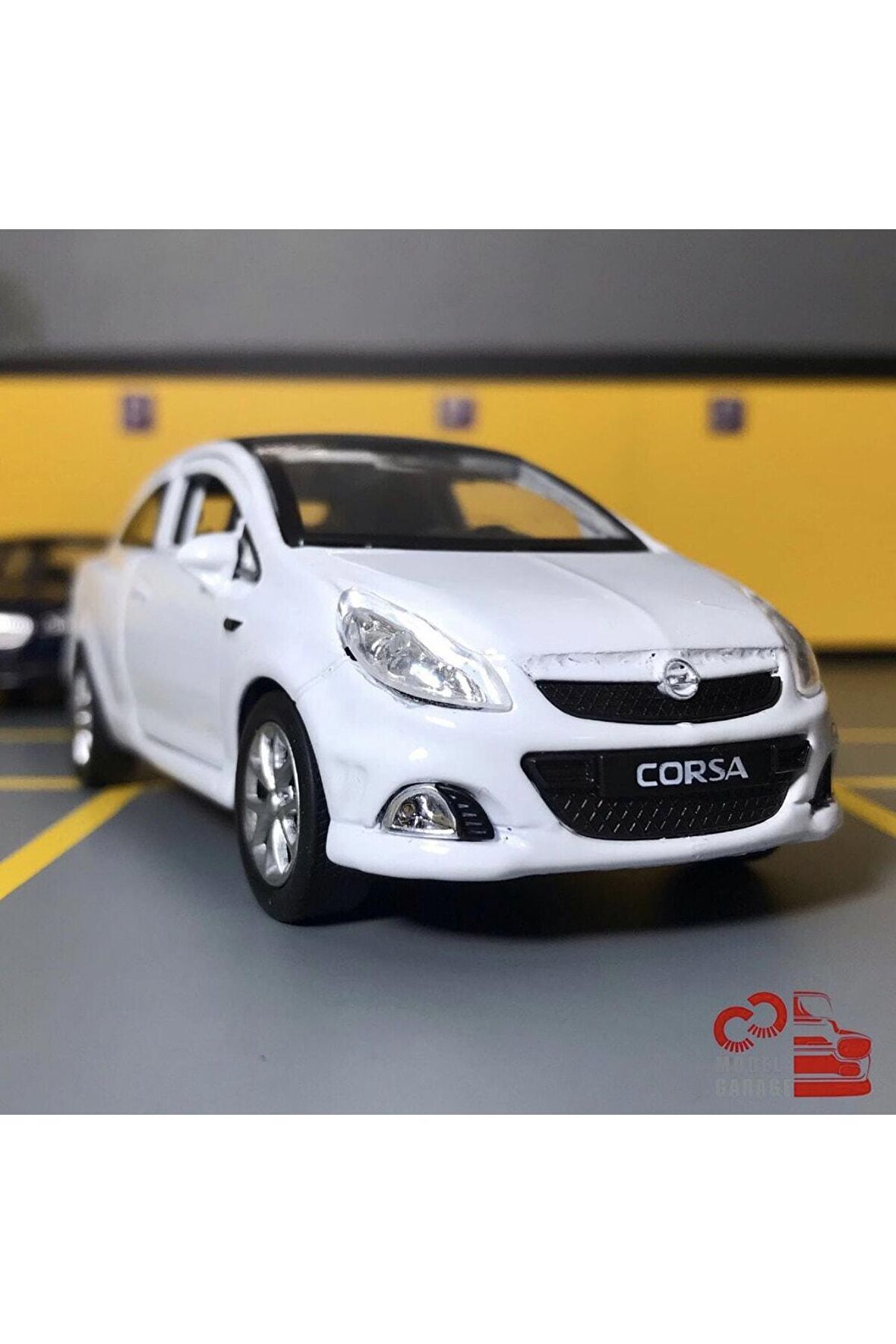 Opel Corsa Opc 1/36 Ölçek Çek Bırak Diecast Metal Model Oyuncak Araba