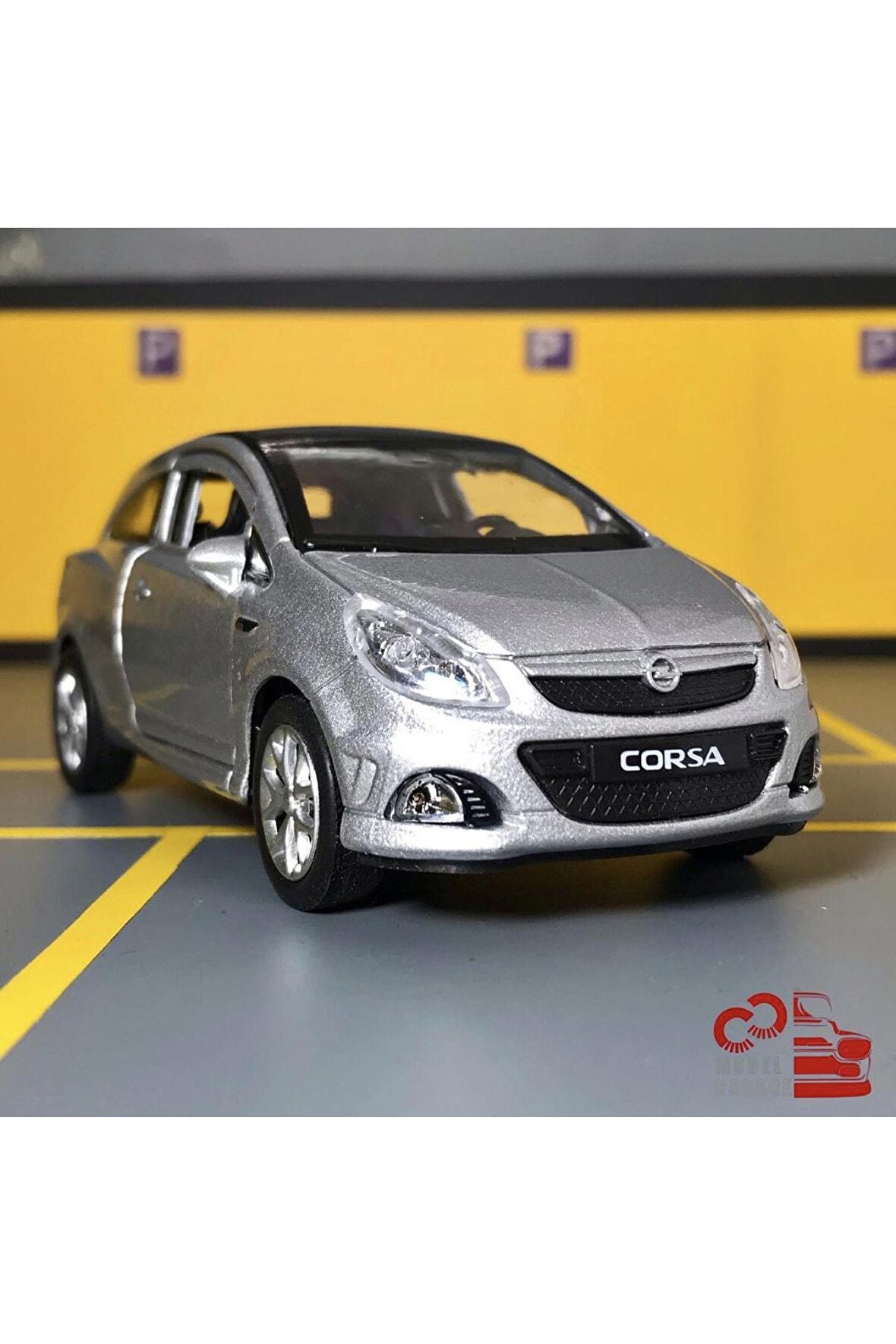 Opel Corsa Opc 1/36 Ölçek *c&c Model Garage* Çek Bırak Diecast Metal Model Oyuncak Araba
