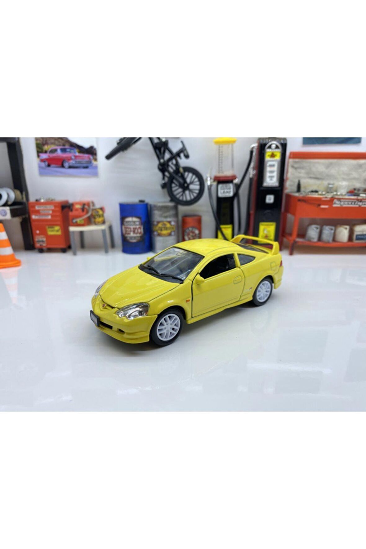 1:36 Ölçek Honda Integra Typer Model Araba