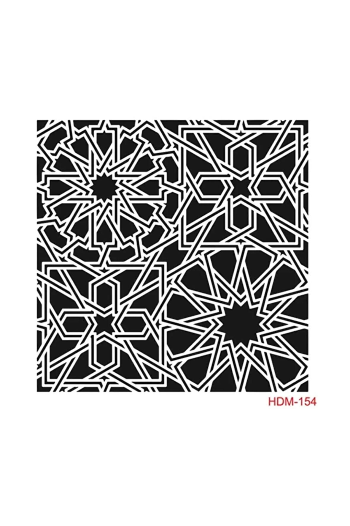 Stencil (şablon) 25x25 Cm