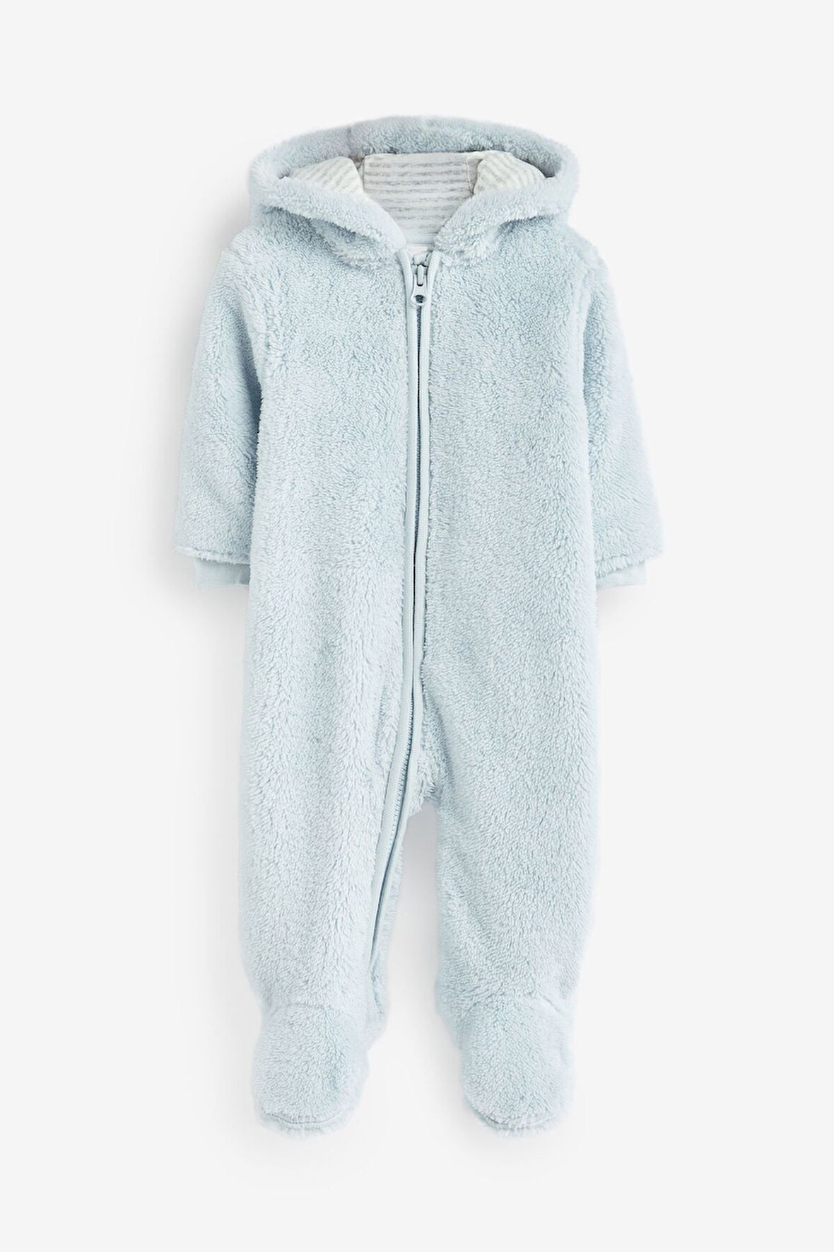 Next Baby Pamuklu Açık Mavi Bebek Astronot Tulum