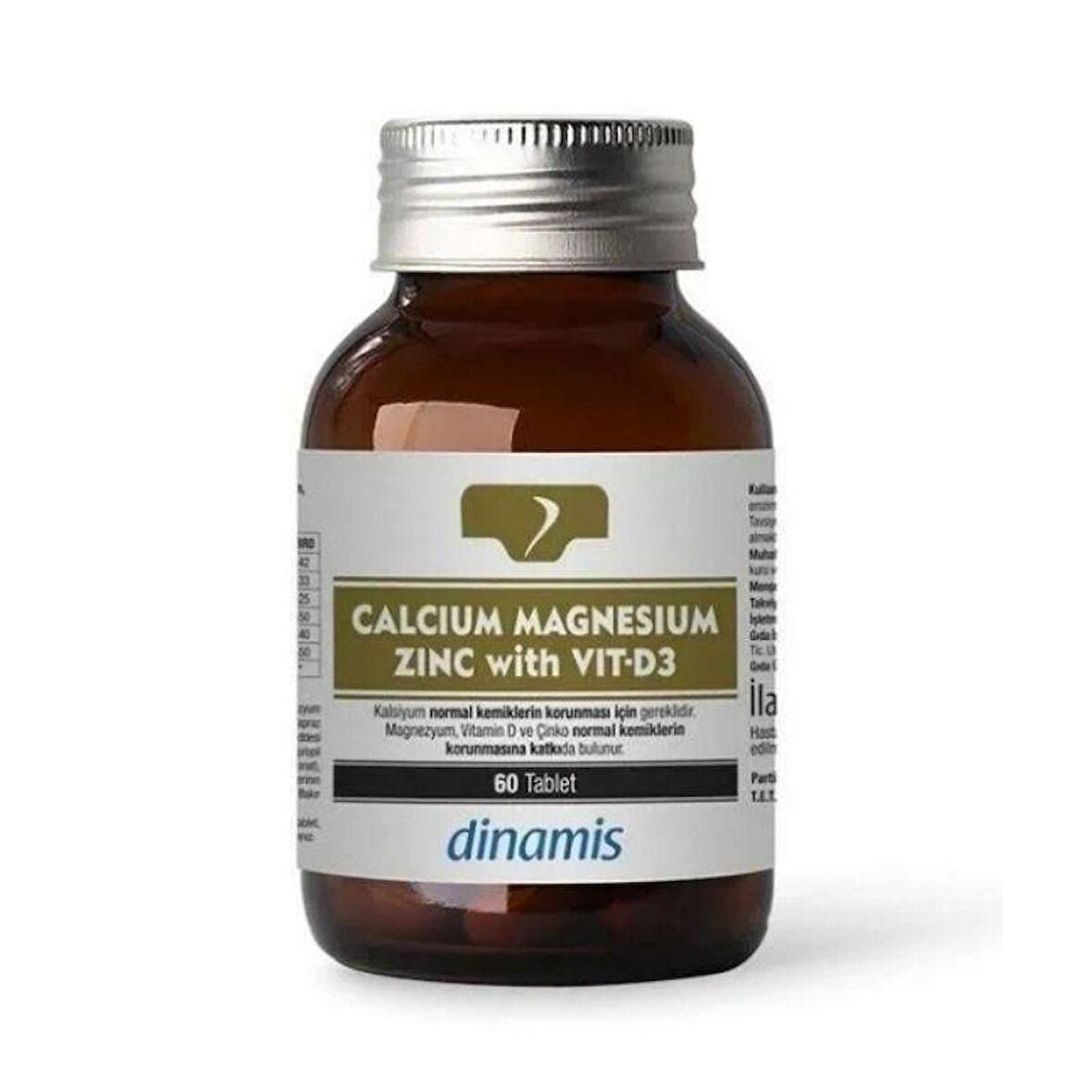 Dinamis Calcium Magnesium Zinc D3 60 Tablet